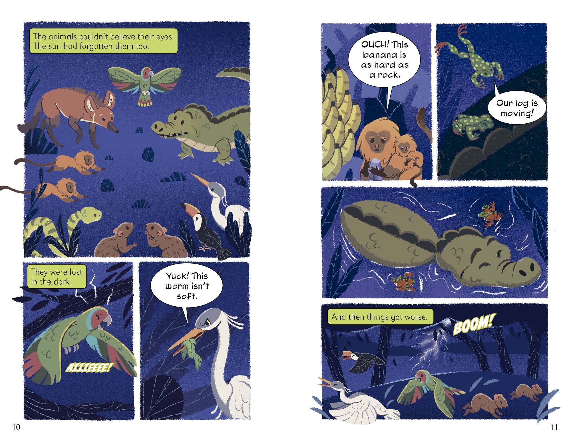 Boitatá the Fire Snake: A Brazilian Graphic Folktale