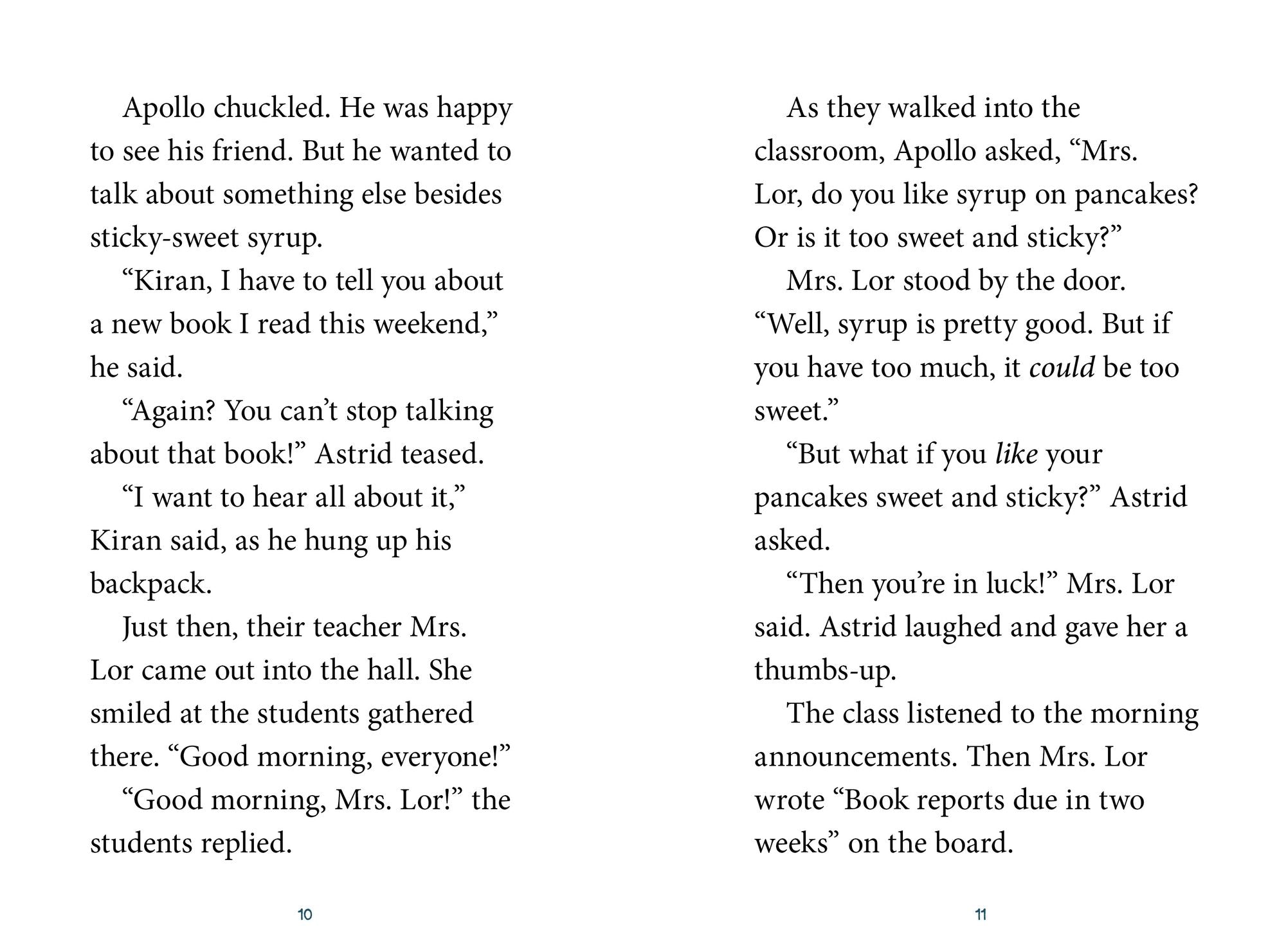 Astrid and Apollo and the Brilliant Book Report