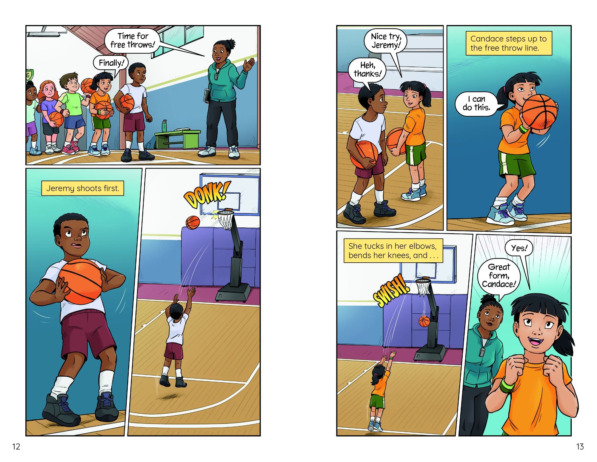 The Lousy Layup: A Basketball Graphic Novel