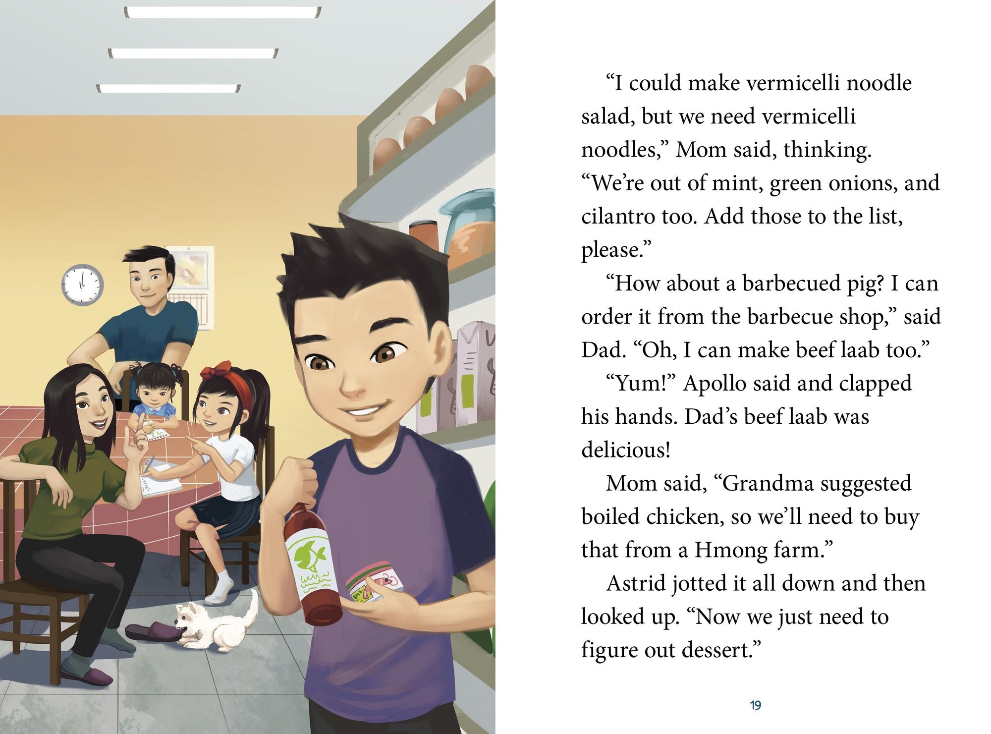 Astrid and Apollo and the Sticky Noodle Situation