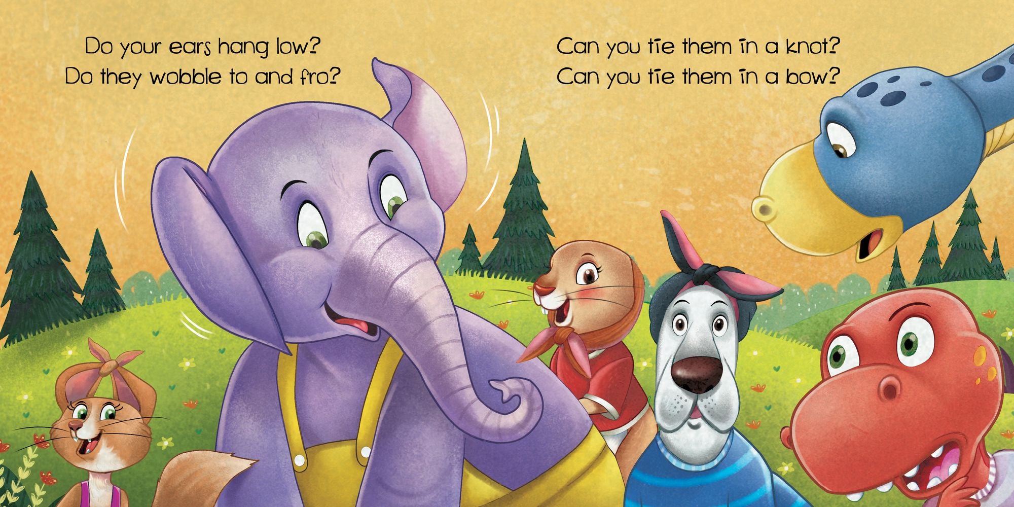 Do Your Ears Hang Low? The Dinos Want to Know