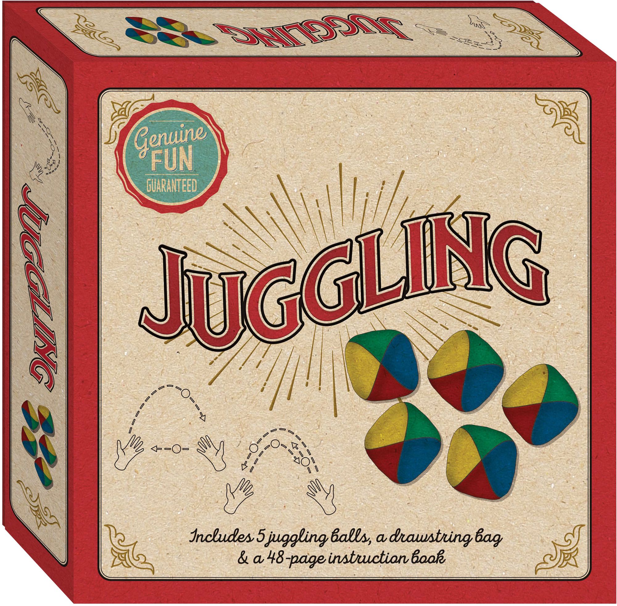 Retro Box Learn Juggling