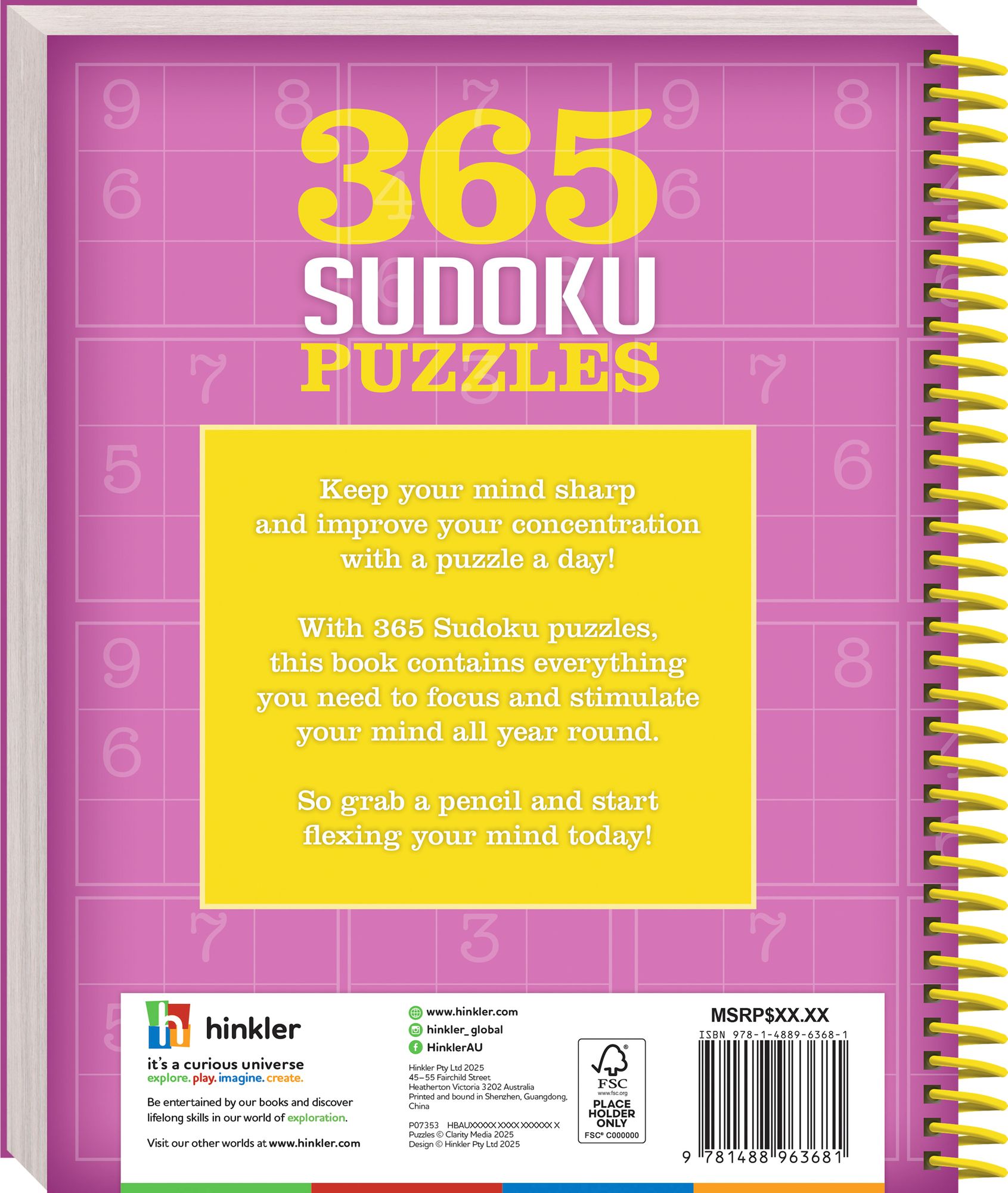 365 Puzzles Sudoku 26'