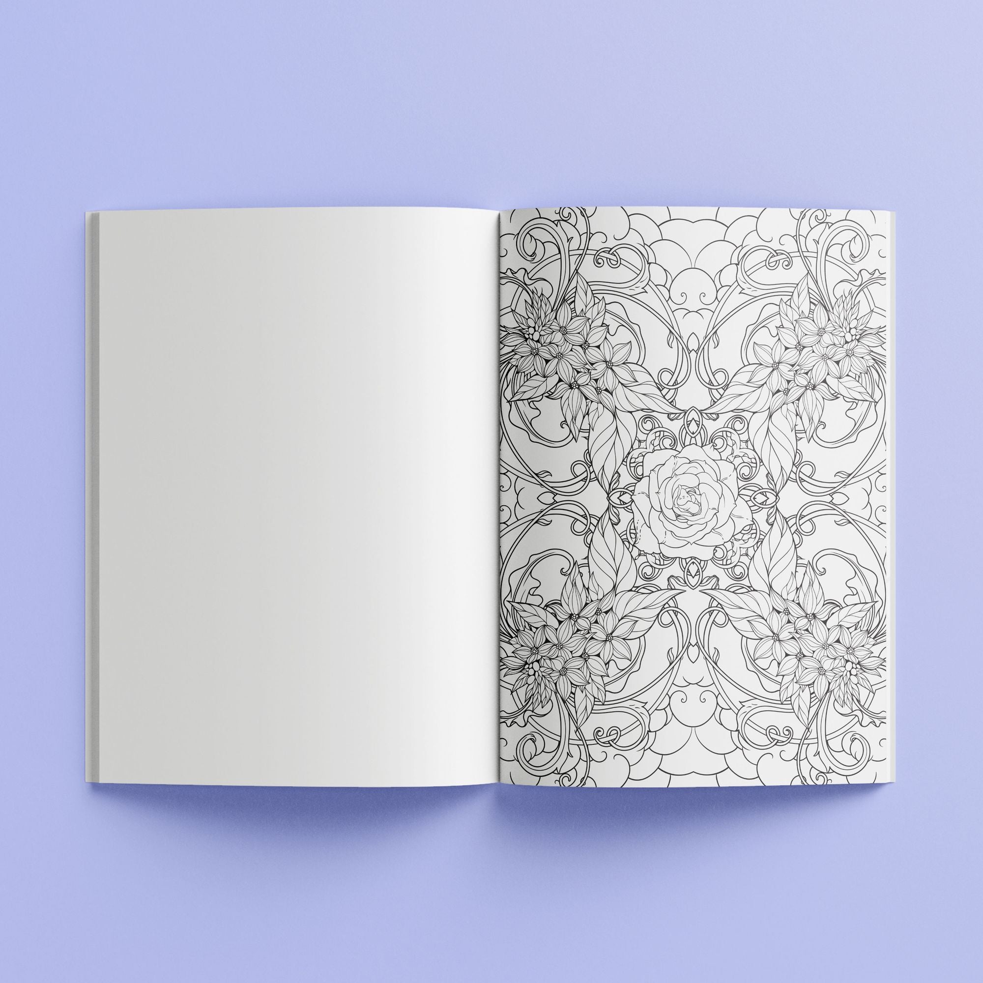 Mindwaves Coloring - Flora & Fauna