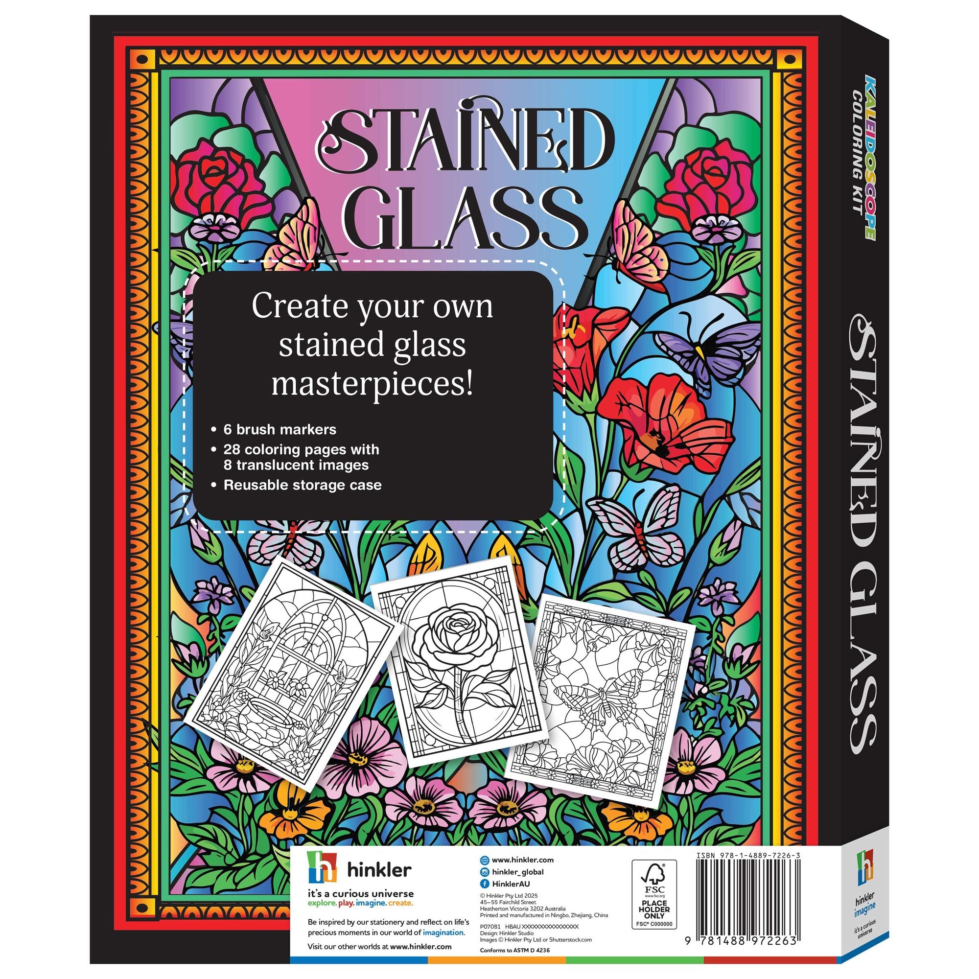 Kaleidoscope Kit - Stained Glass