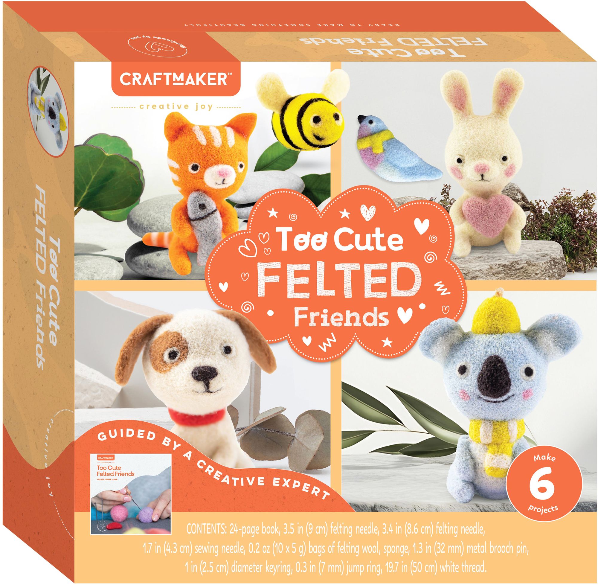 Craft Maker My Felted Friends Kit