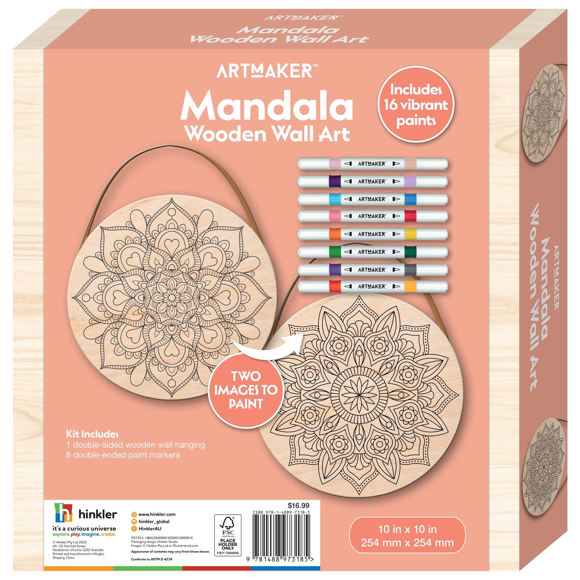 ART MAKER WOODEN WALL ART MAND