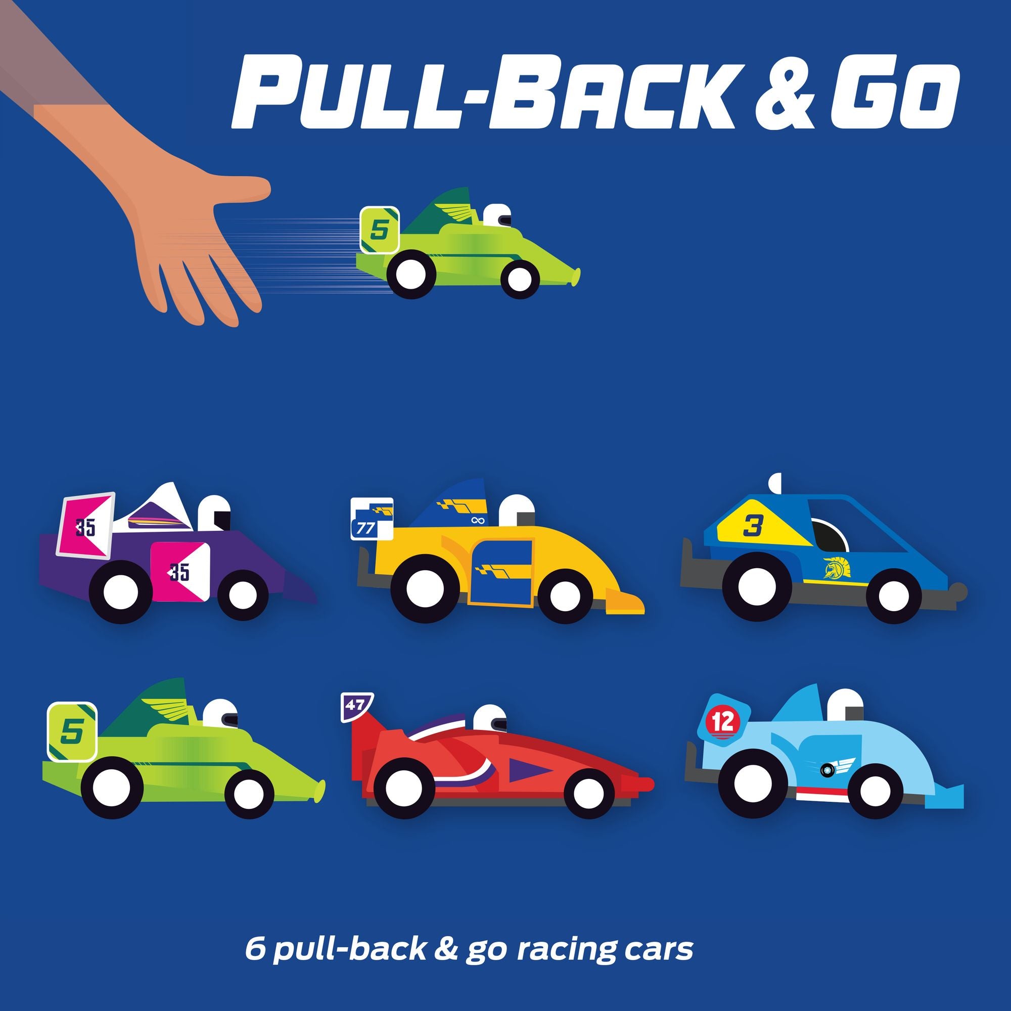 Pull Back & Go Racing Cars