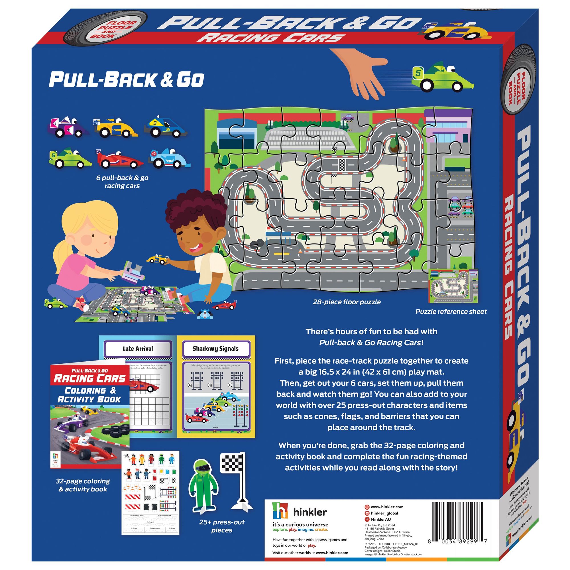 Pull Back & Go Racing Cars