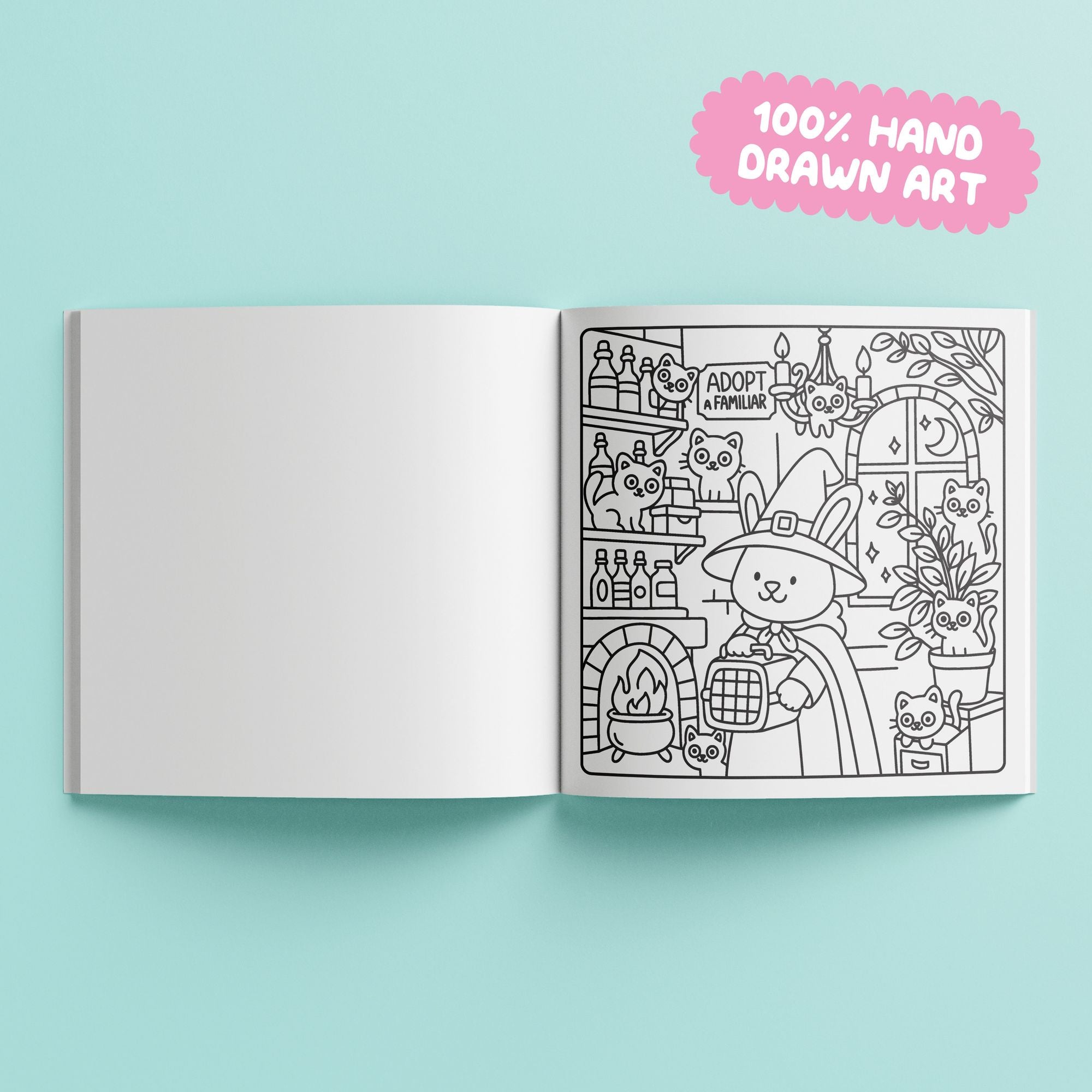 Cozy Coloring Magical Mischief