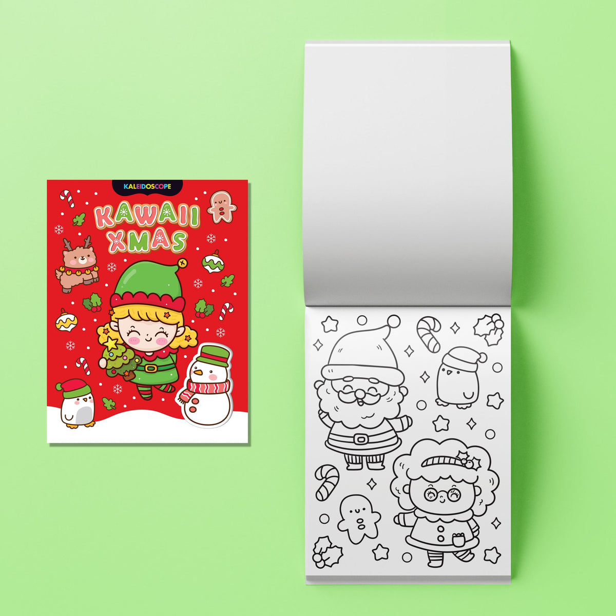 Kaleidoscope Kit w/ Toppers - Kawaii Xmas
