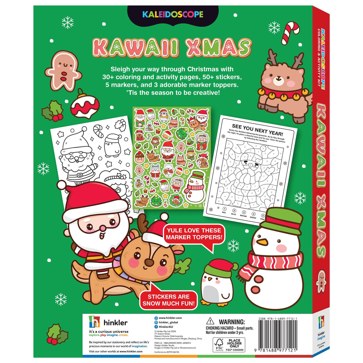 Kaleidoscope Kit w/ Toppers - Kawaii Xmas