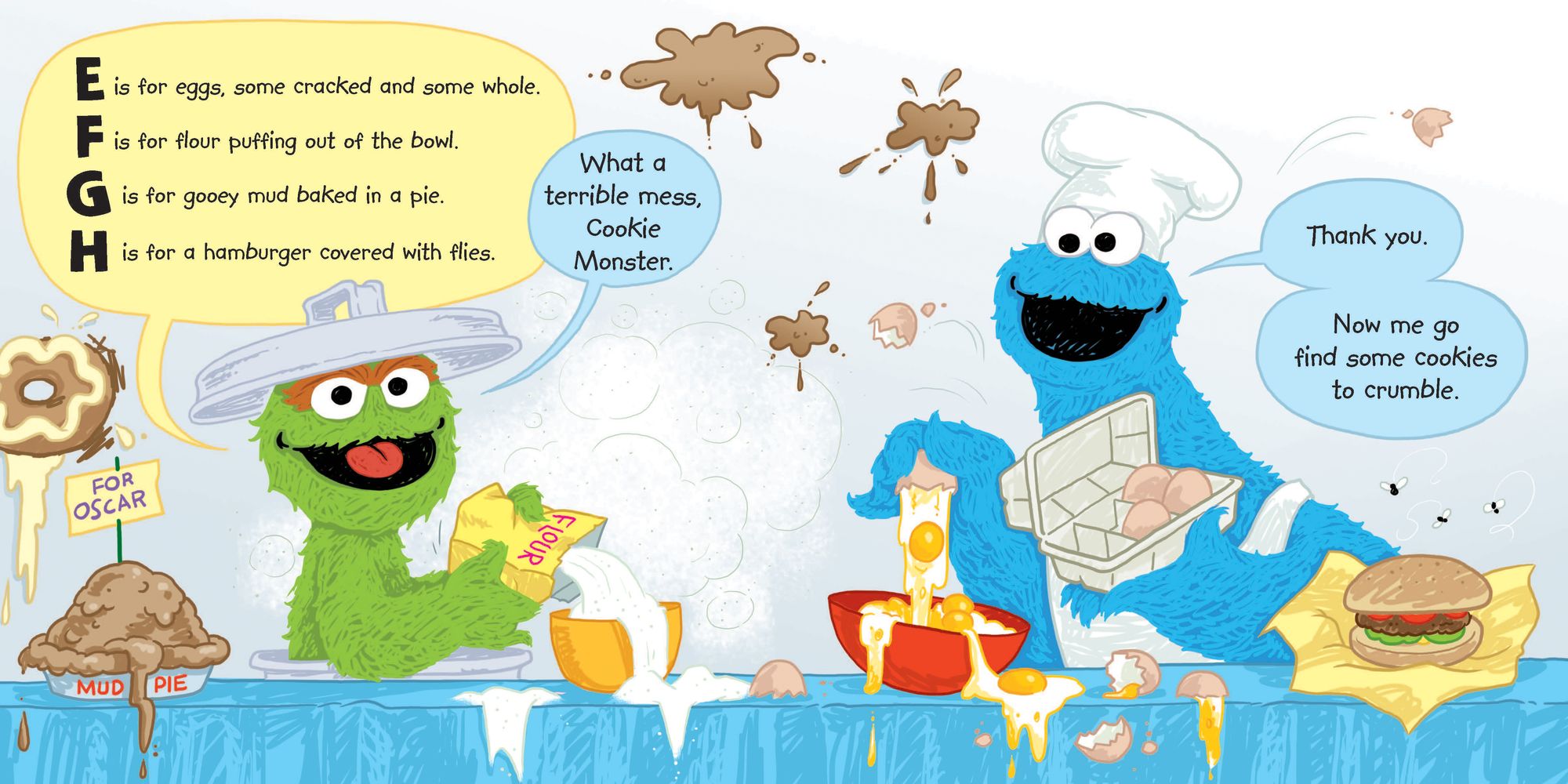 The Messy Alphabet Book!: An ABC Book!
