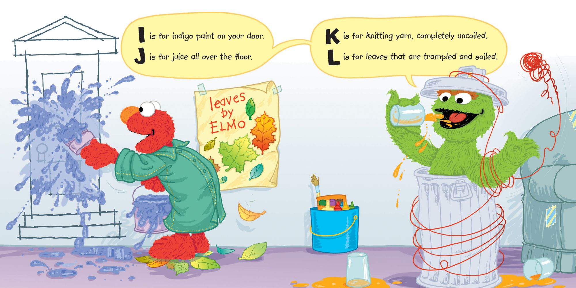 The Messy Alphabet Book!: An ABC Book!