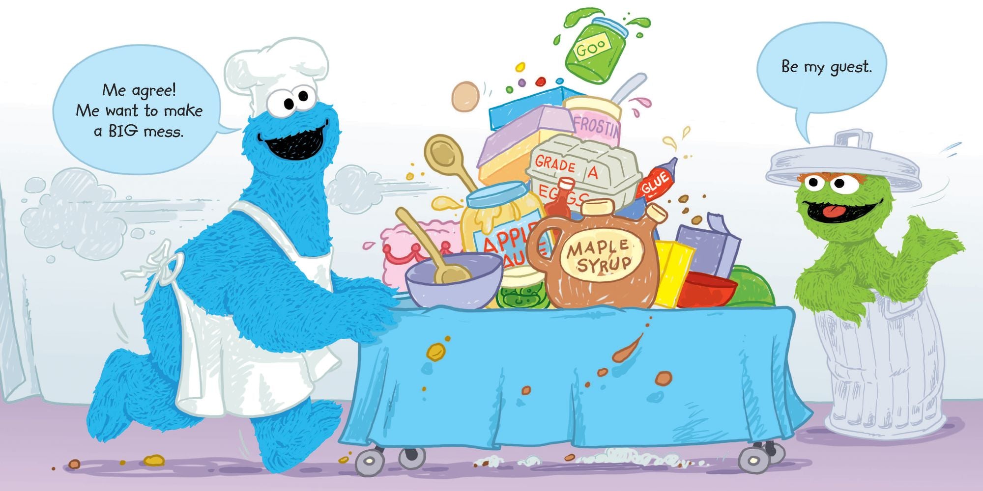 The Messy Alphabet Book!: An ABC Book!
