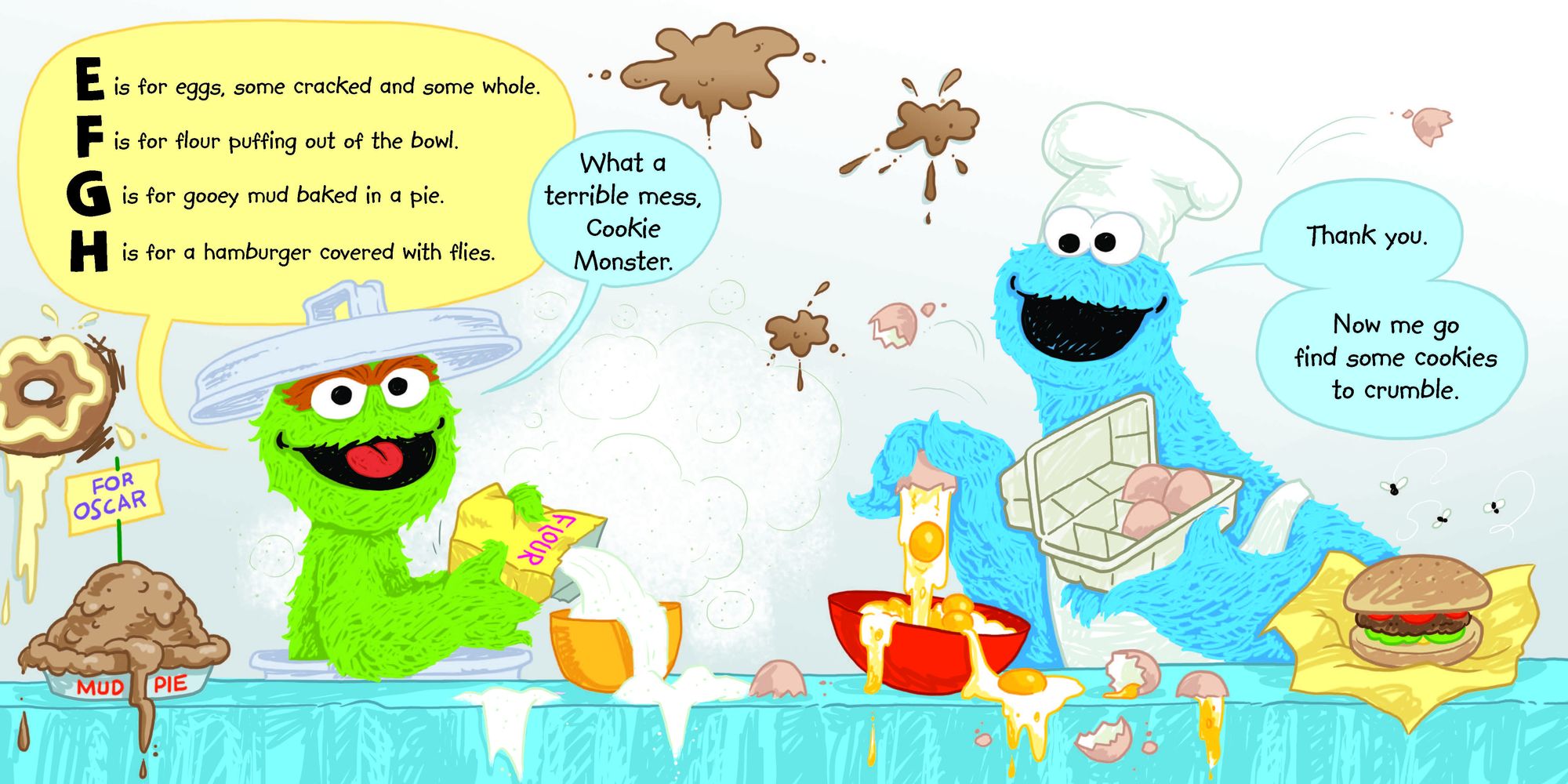 The Messy Alphabet Book!: An ABC Book!