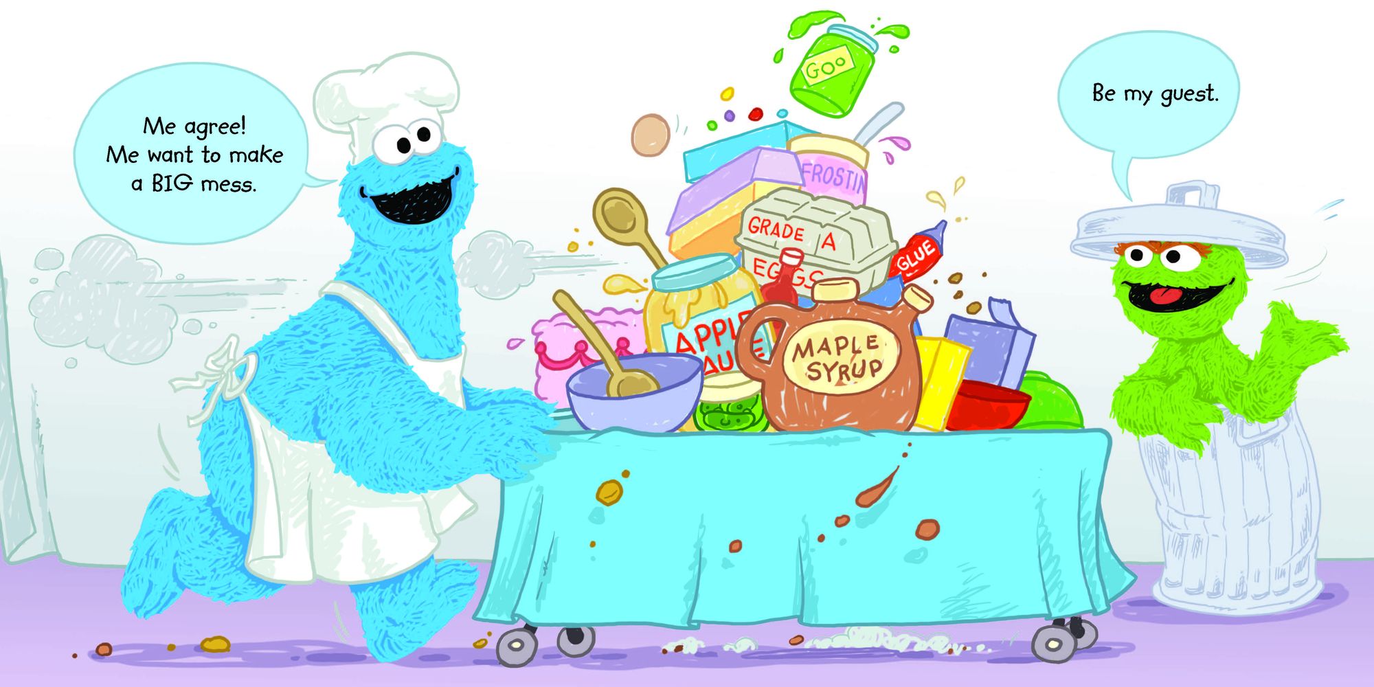The Messy Alphabet Book!: An ABC Book!