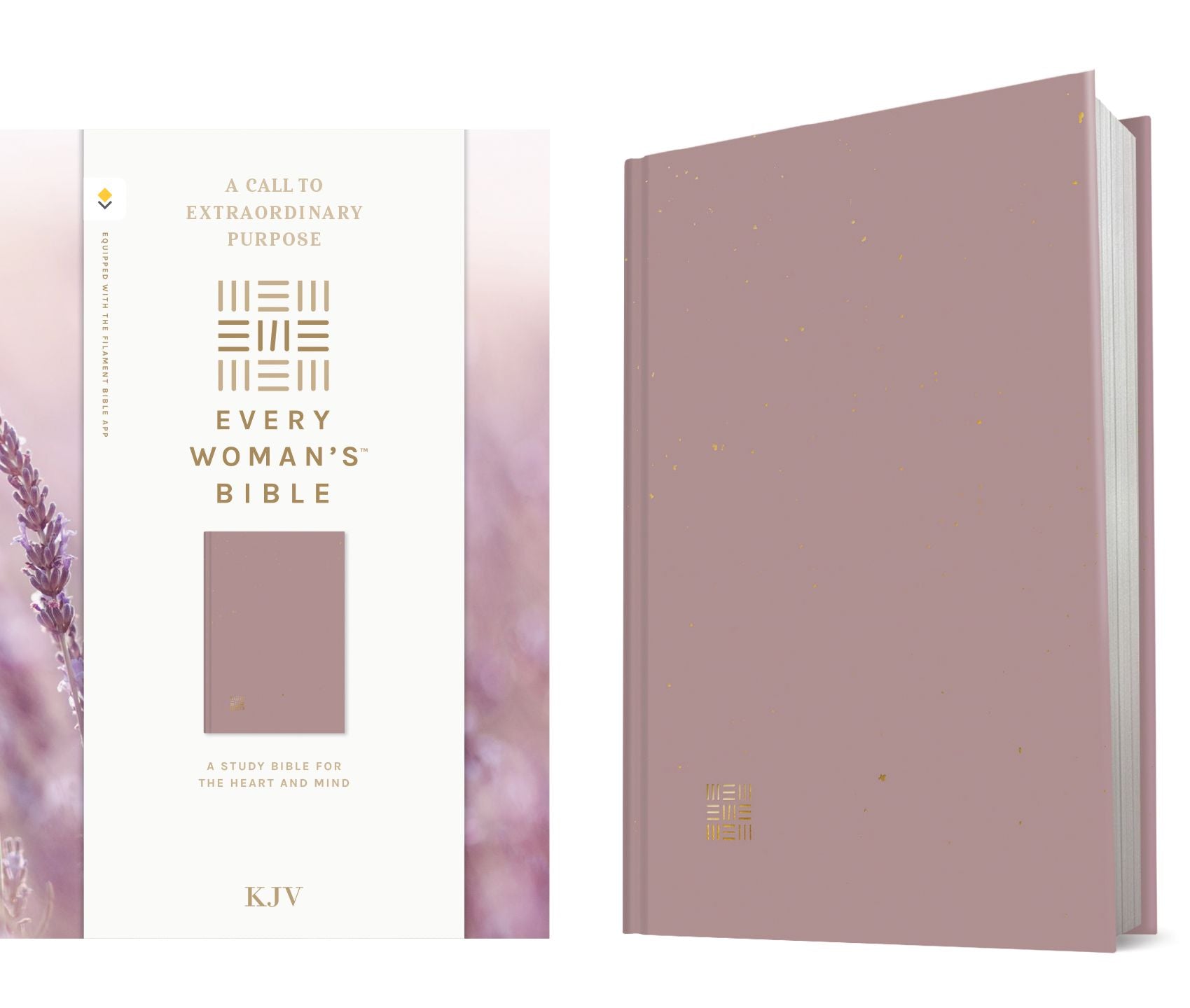 KJV Every Woman's Bible, Filament Enabled (Hardcover, Plum, Red Letter)