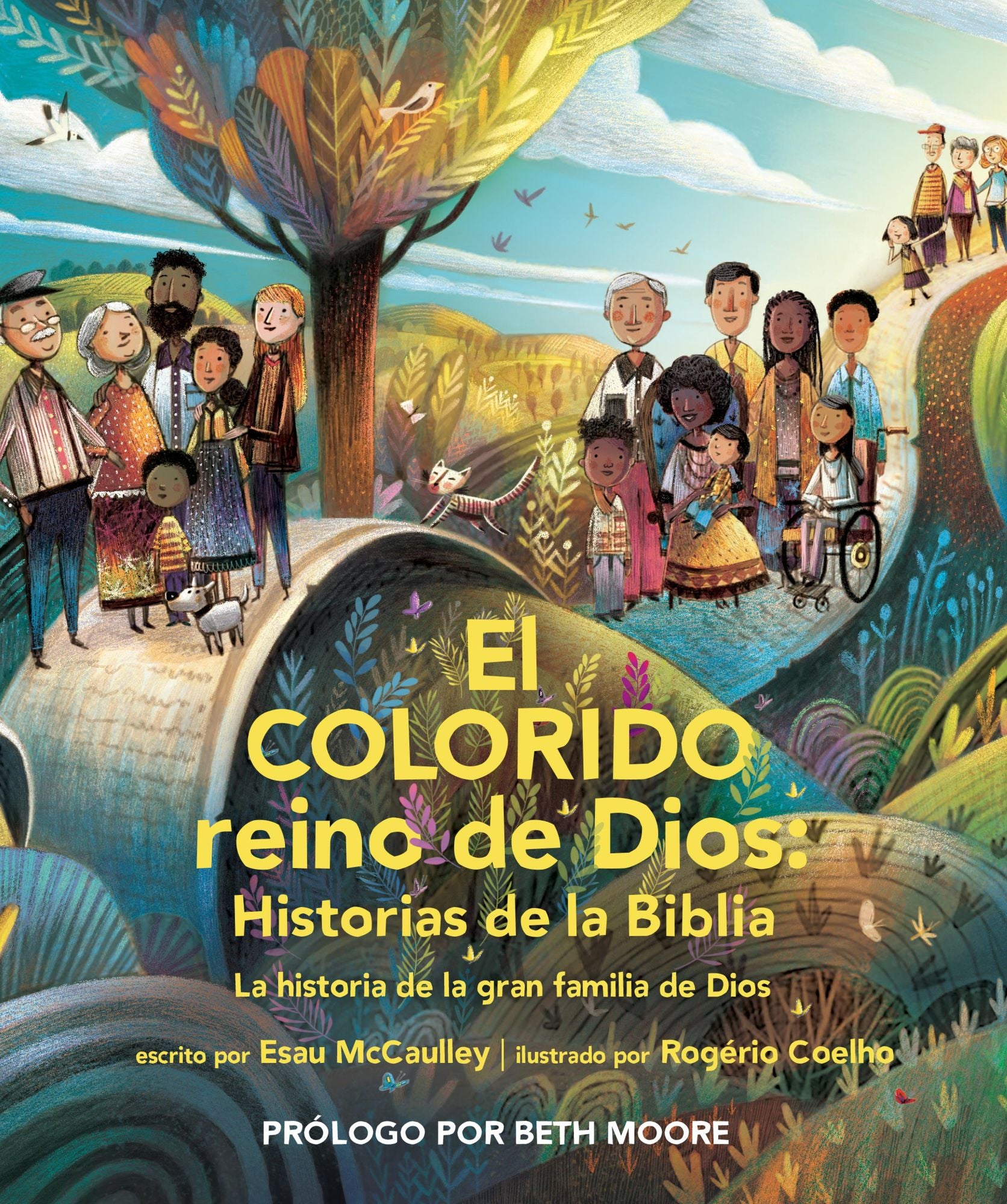 El colorido reino de Dios, historias de la Biblia: La historia de la gran familia de Dios