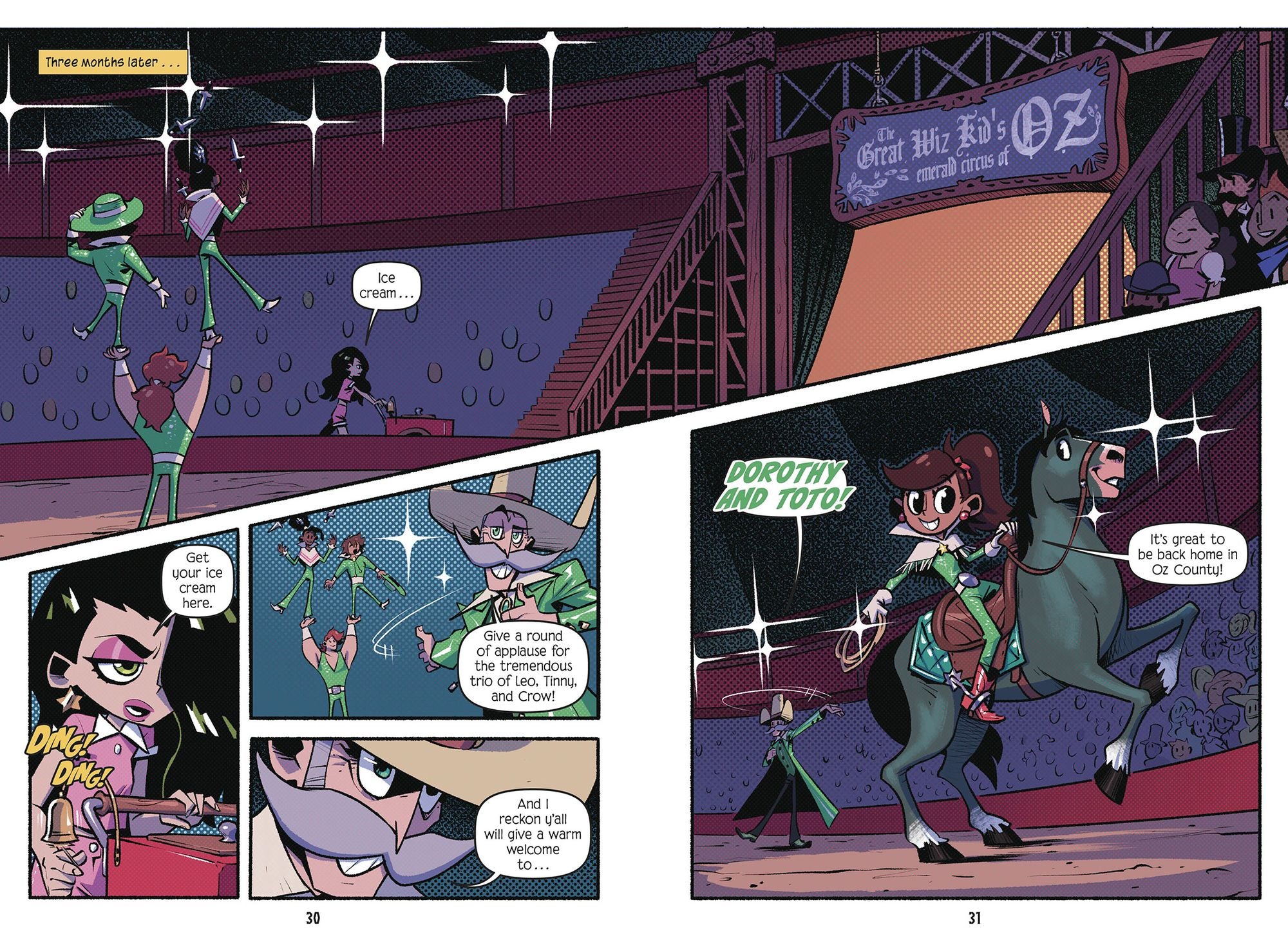 The Silver Spurs of Oz: A Graphic Novel