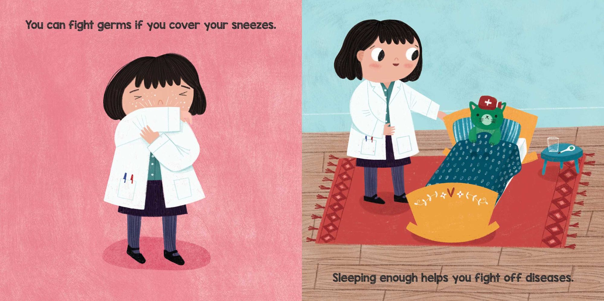 Brilliant Baby Fights Germs