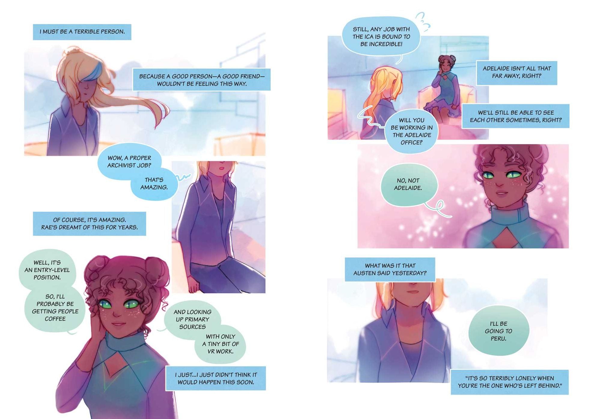 Love and Gravity: A Graphic Novel (Always Human, #2)