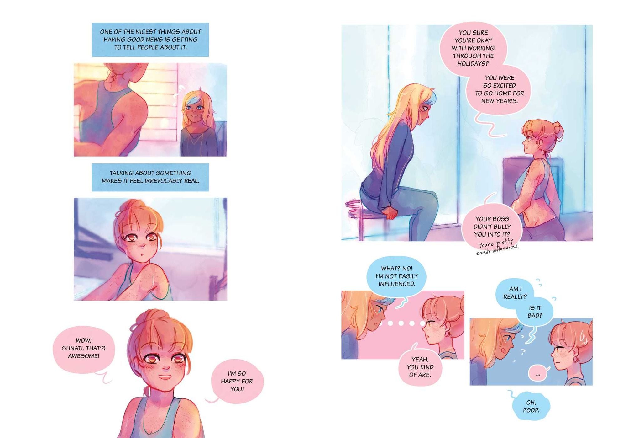 Love and Gravity: A Graphic Novel (Always Human, #2)