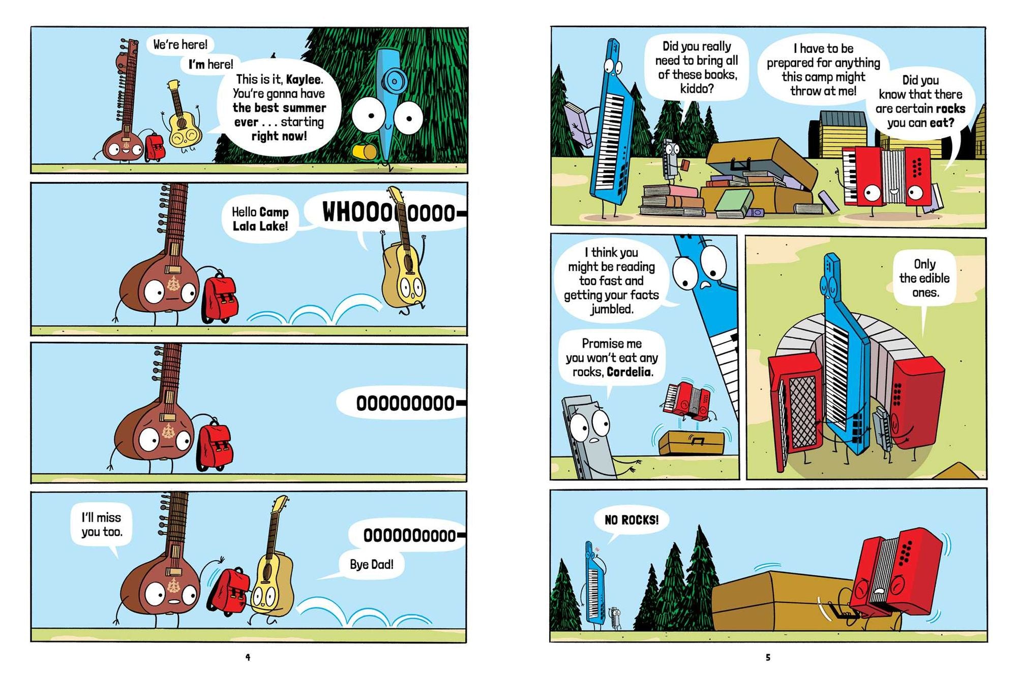 Band Camp! 1: All Together Now! (Band Camp! #1)(A Little Bee Graphic Novel Series for Kids)