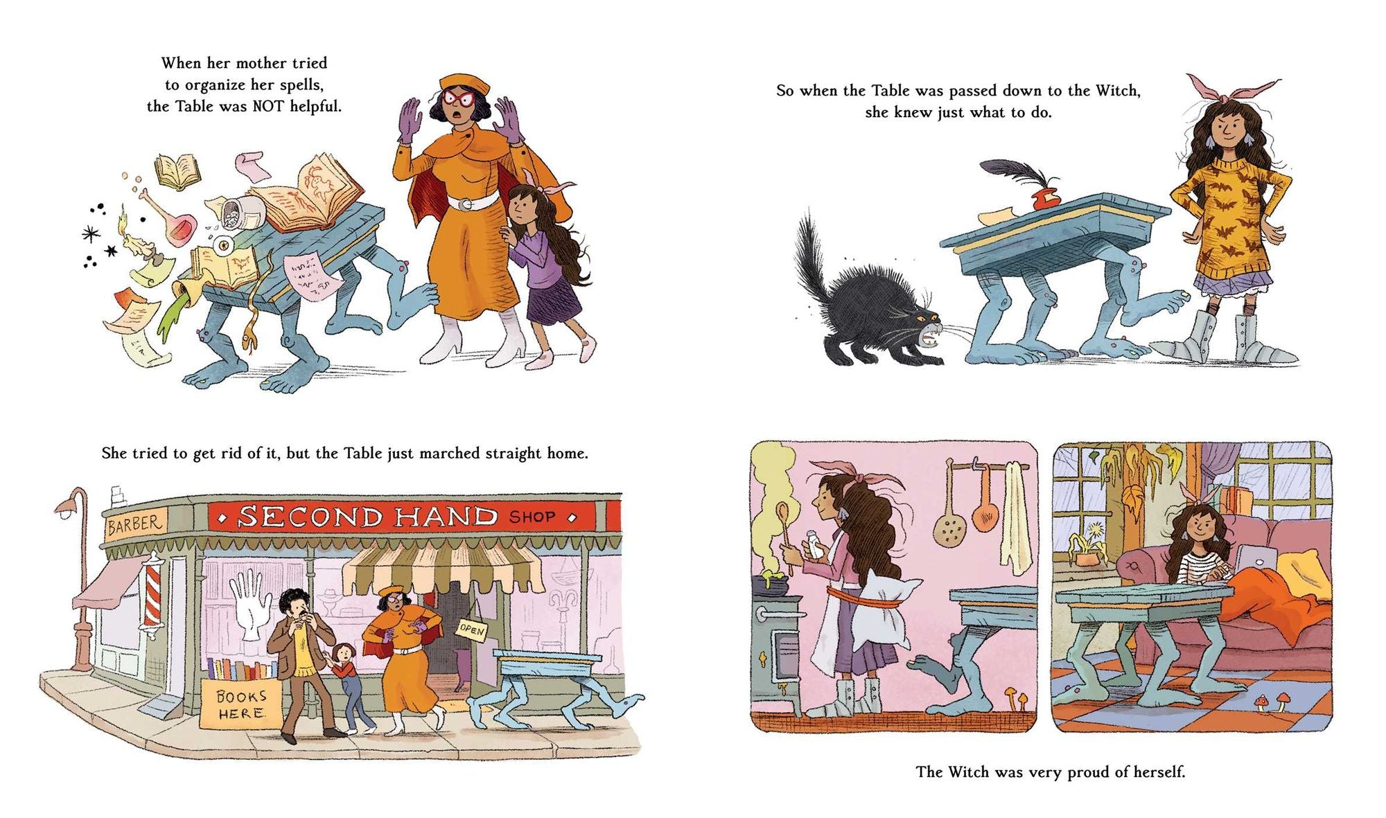 The Witch's Table (A Funny, Magical Picture Book for Kids)