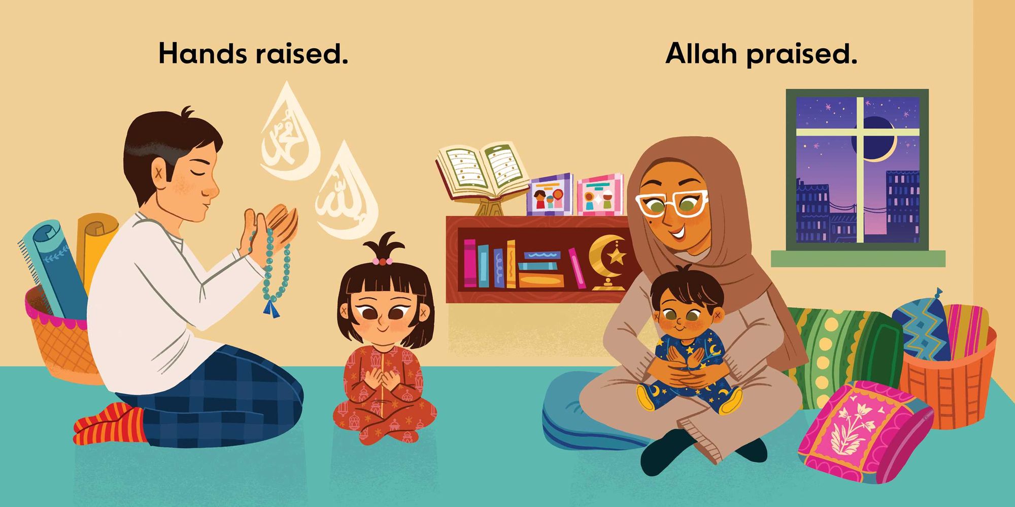 Radiant Ramadan (An Our Neighborhood Series Board Book for Toddlers Celebrating Islam)