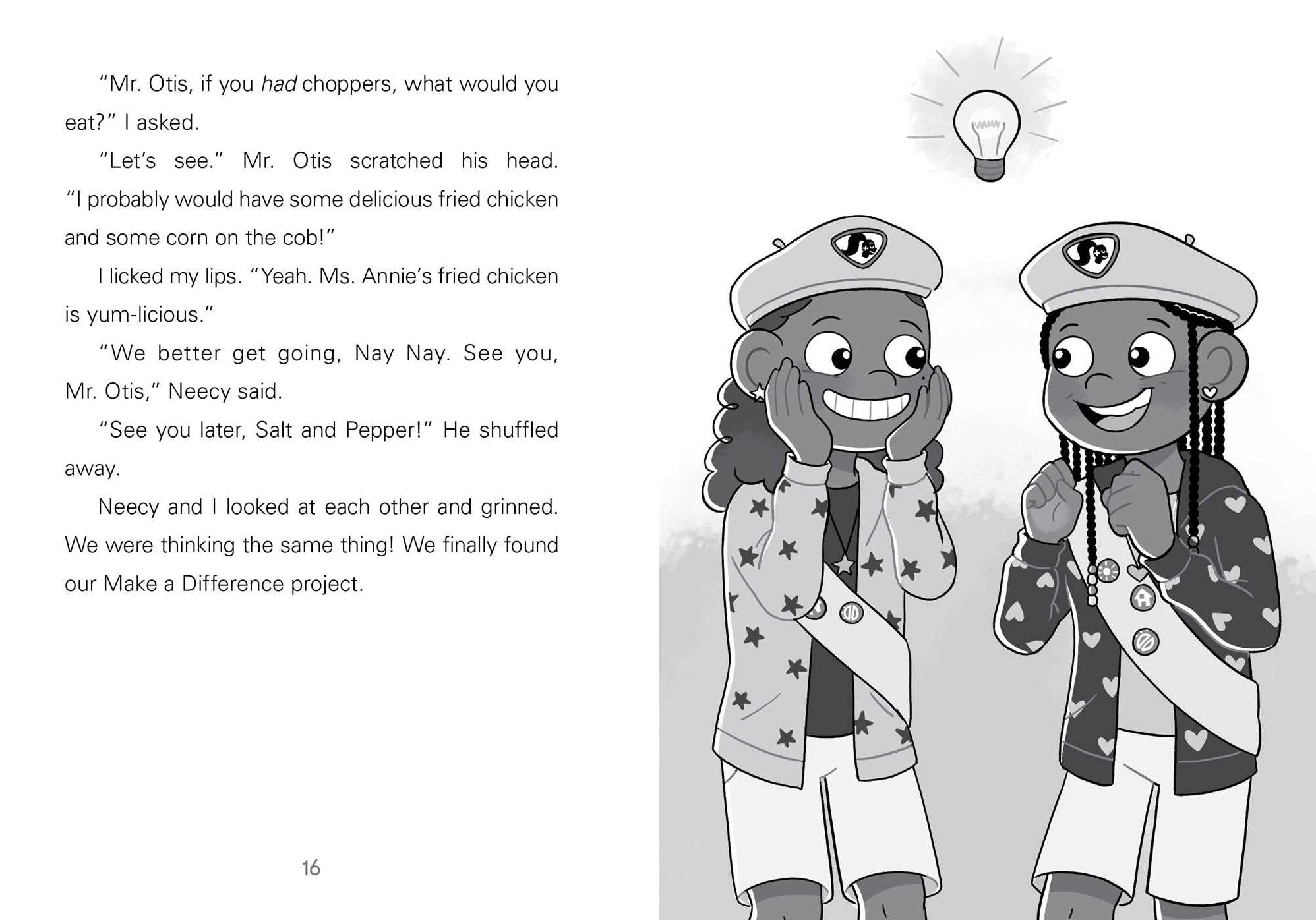 Neecy and Nay Nay and the Glitter Girls (Neecy and Nay Nay #2) (A Little Bee Books Chapter Book Series)