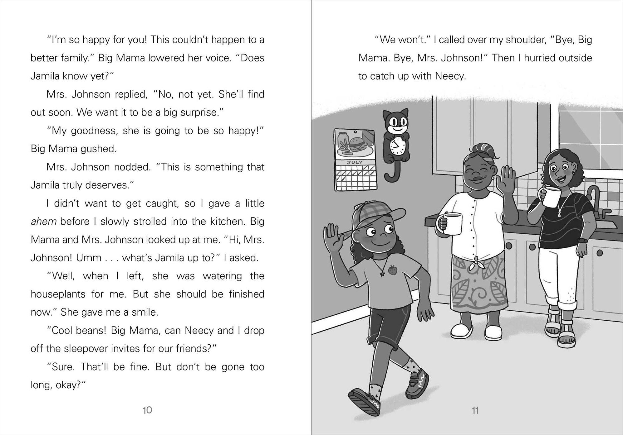 Neecy and Nay Nay and the Mystery Sleepover (Neecy and Nay Nay #4) (A Little Bee Books Chapter Book Series)