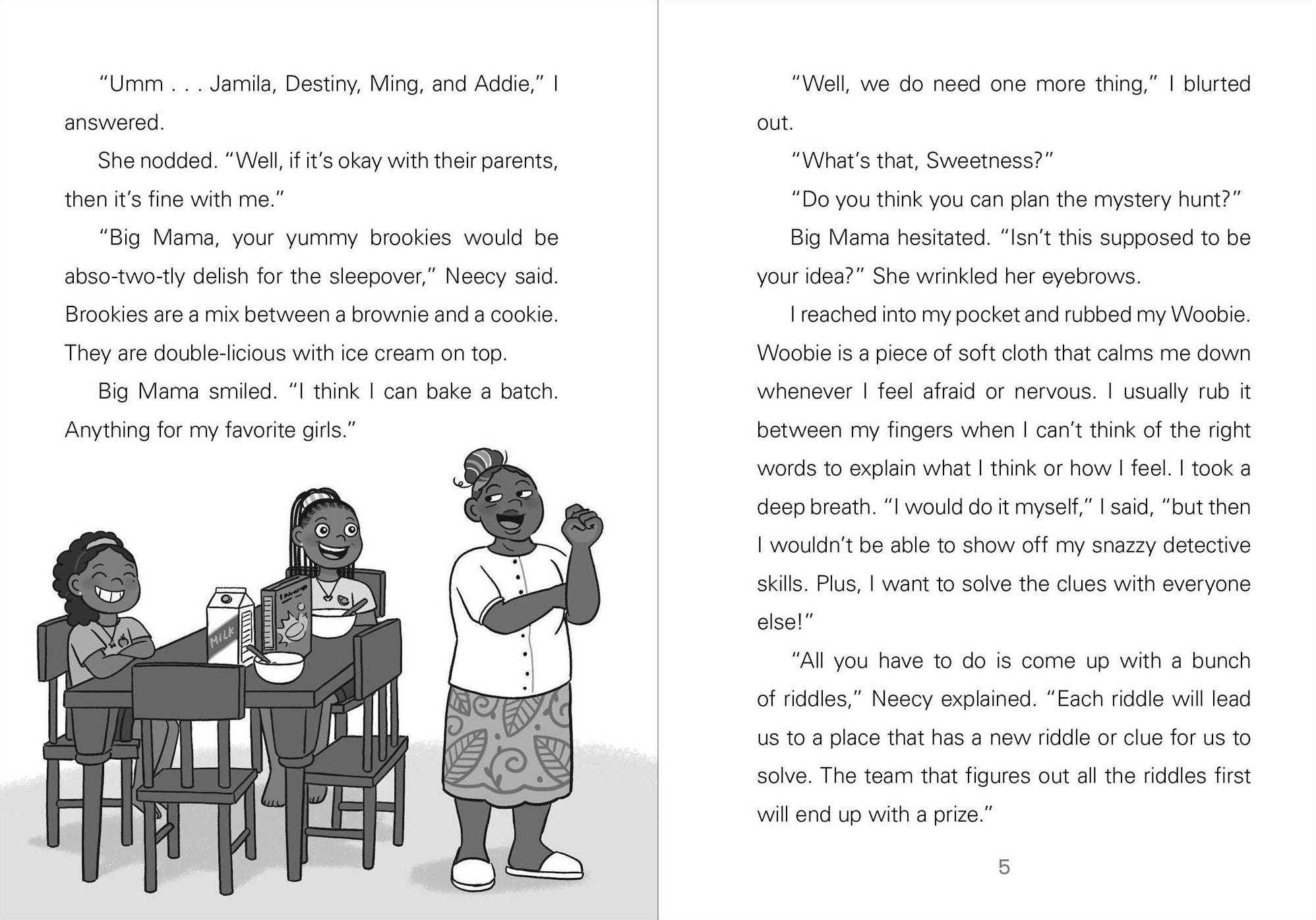 Neecy and Nay Nay and the Mystery Sleepover (Neecy and Nay Nay #4) (A Little Bee Books Chapter Book Series)