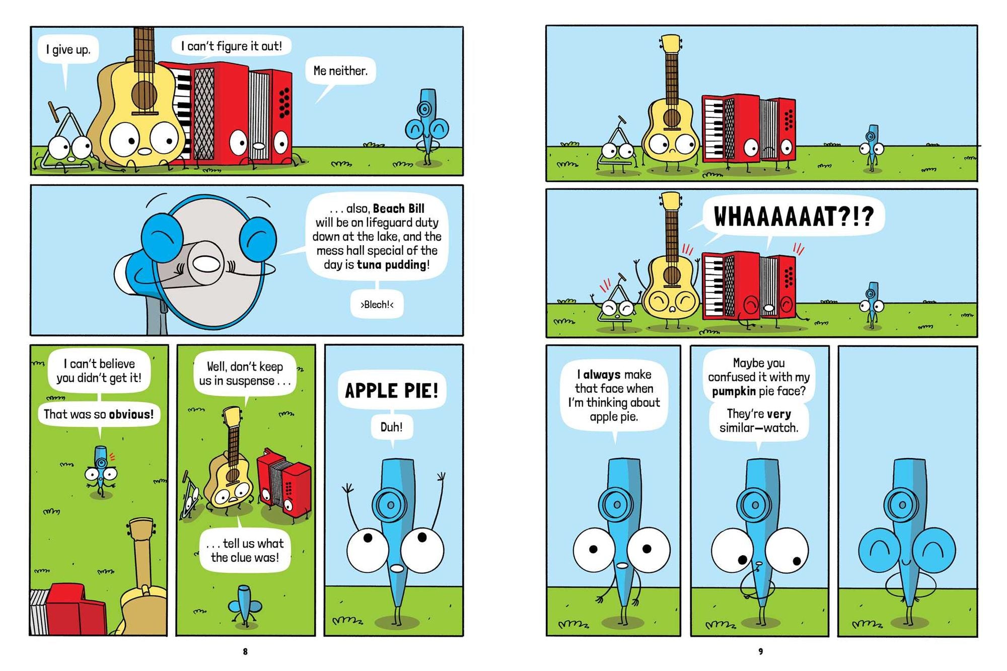 Band Camp! 3: In the Spotlight (Band Camp! #3)(A Funny, Musical Graphic Novel Series about Summer Adventures and Making New Friends for Kids Ages 6-9)