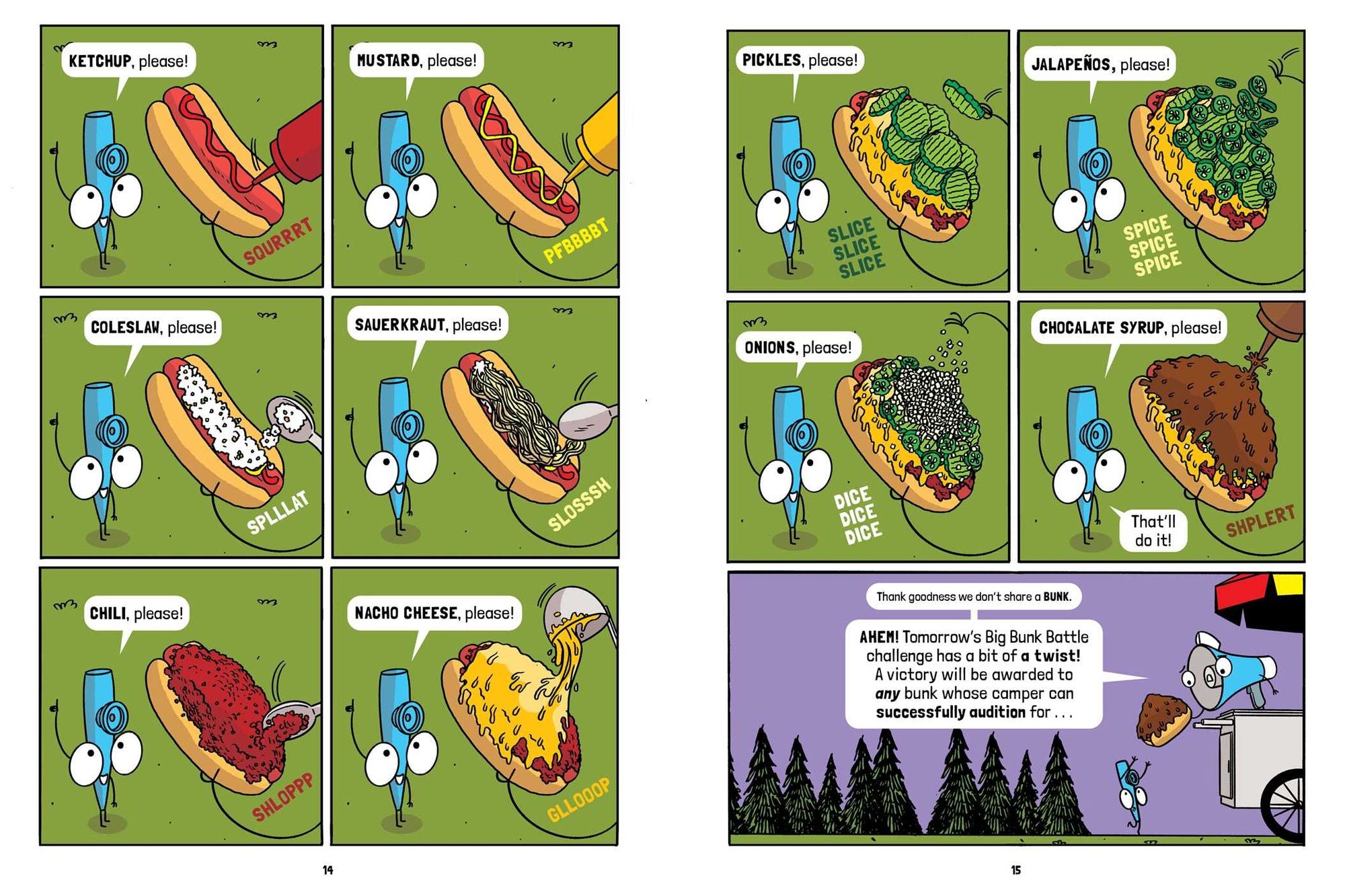 Band Camp! 4: The Big Audition (Band Camp! #4)(A Little Bee Graphic Novel Series for Kids)
