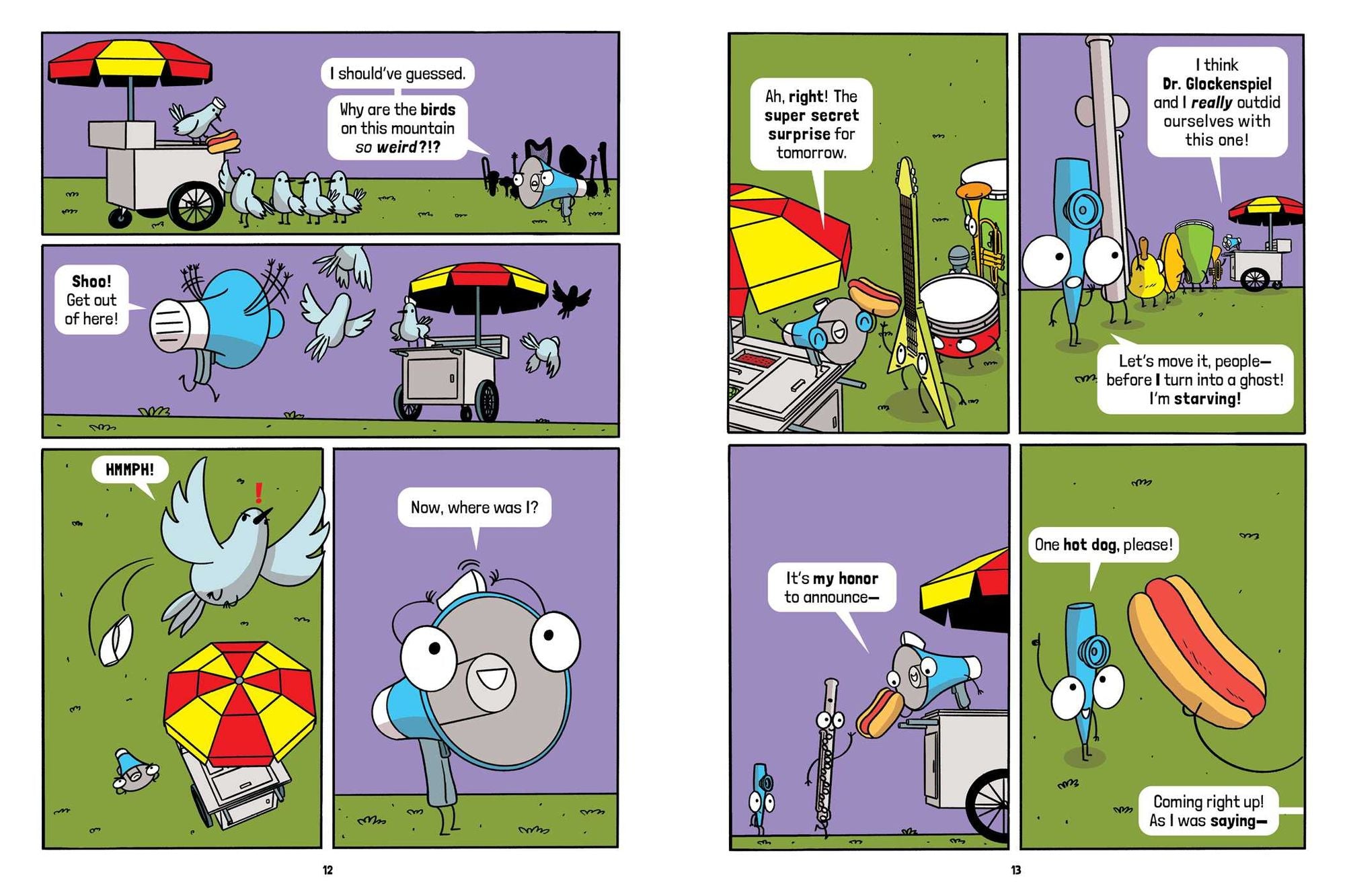 Band Camp! 4: The Big Audition (Band Camp! #4)(A Little Bee Graphic Novel Series for Kids)