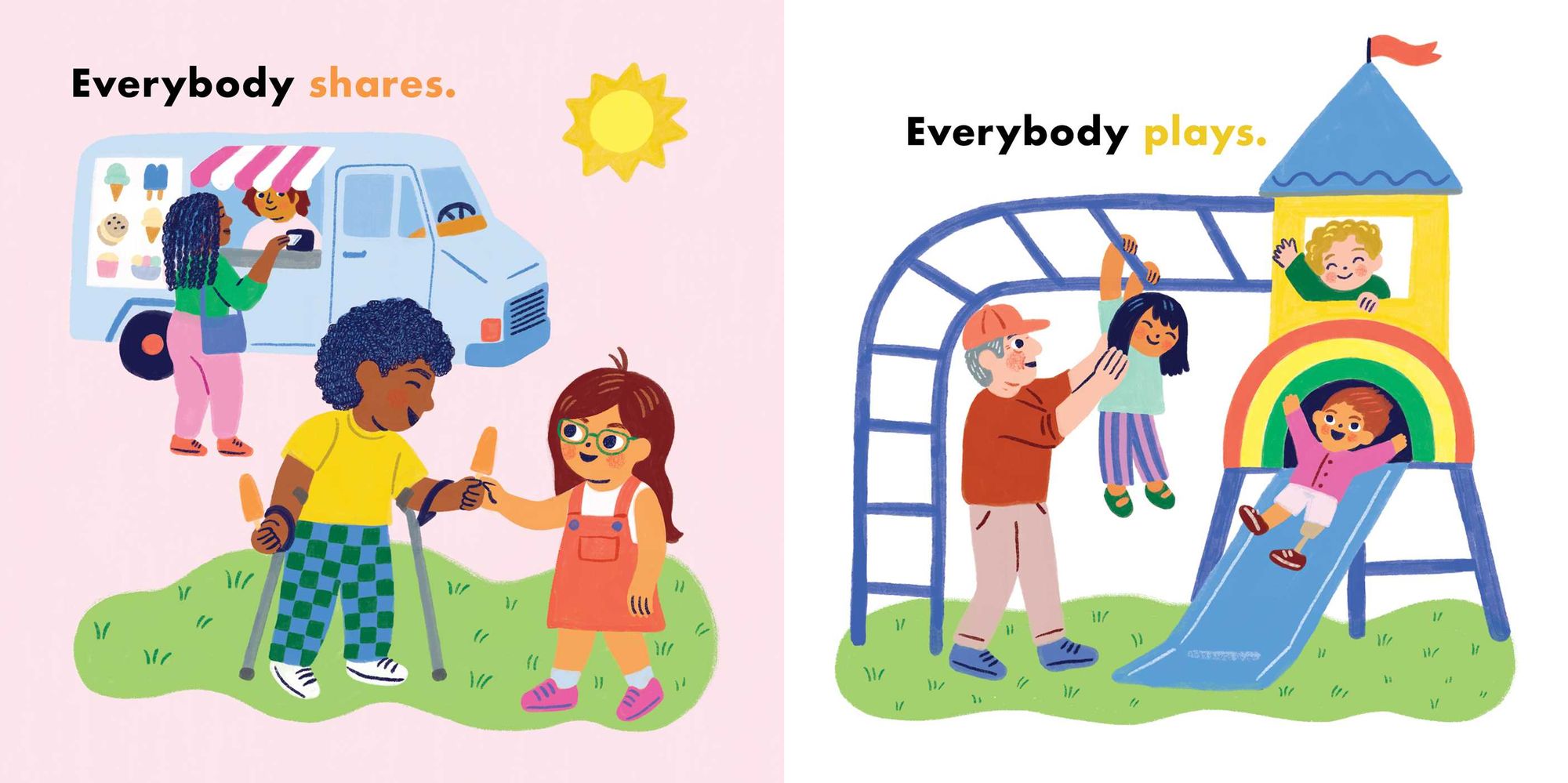 We're All in This Together (A Little Bee Books Board Book for Toddlers)
