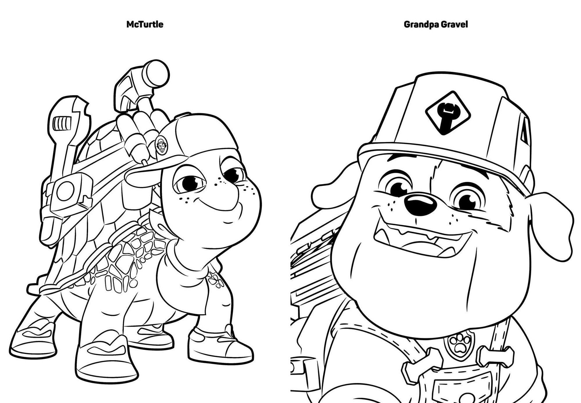 Rubble & Crew: My First Big Book of Coloring (A Paw Patrol Rubble & Crew Nickelodeon Coloring Book for Kids)