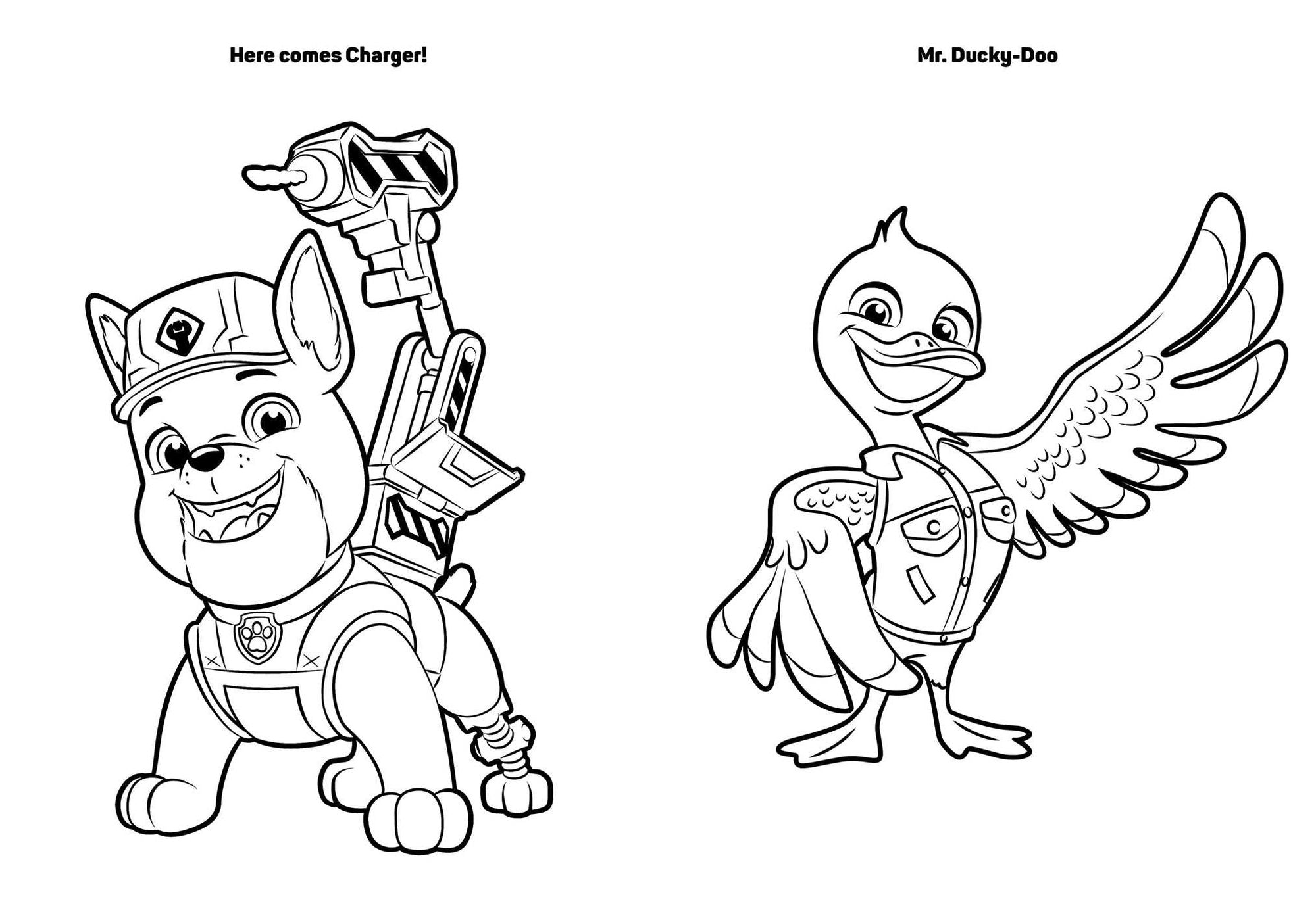 Rubble & Crew: My First Big Book of Coloring (A Paw Patrol Rubble & Crew Nickelodeon Coloring Book for Kids)