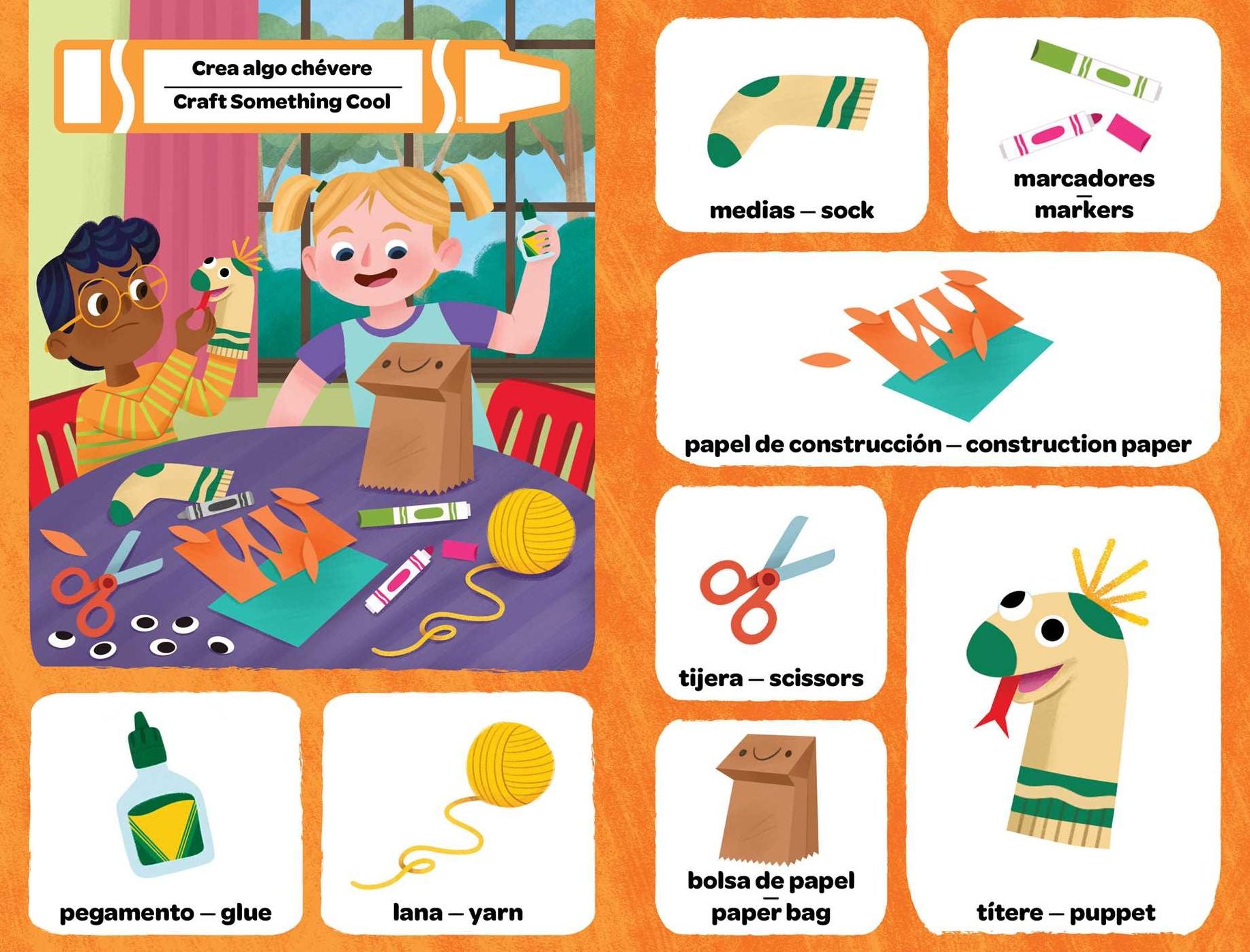 Crayola: 100 First Words of Creativity / 100 Primeras Palabras de Creatividad: a Spanish-English Bilingual Book