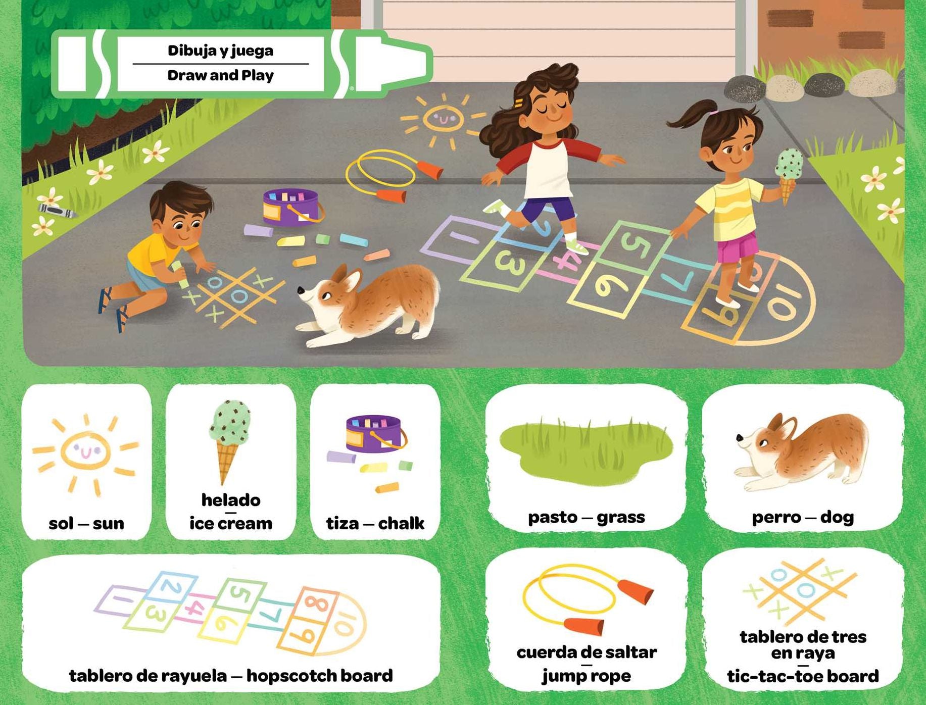Crayola: 100 First Words of Creativity / 100 Primeras Palabras de Creatividad: a Spanish-English Bilingual Book