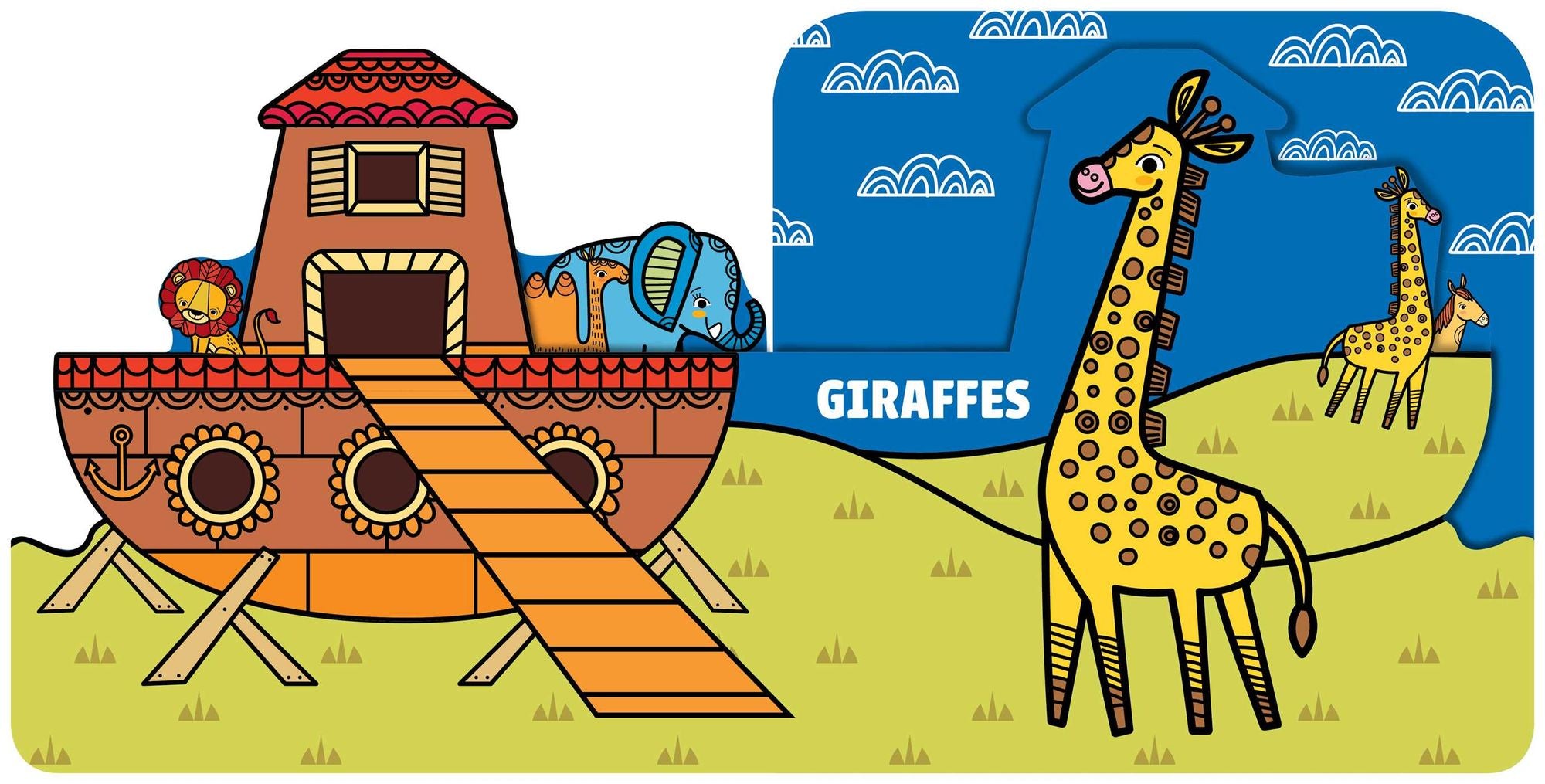 Baby's First Noah's Ark (A Boat-Shaped Novelty Board Book for Toddlers)