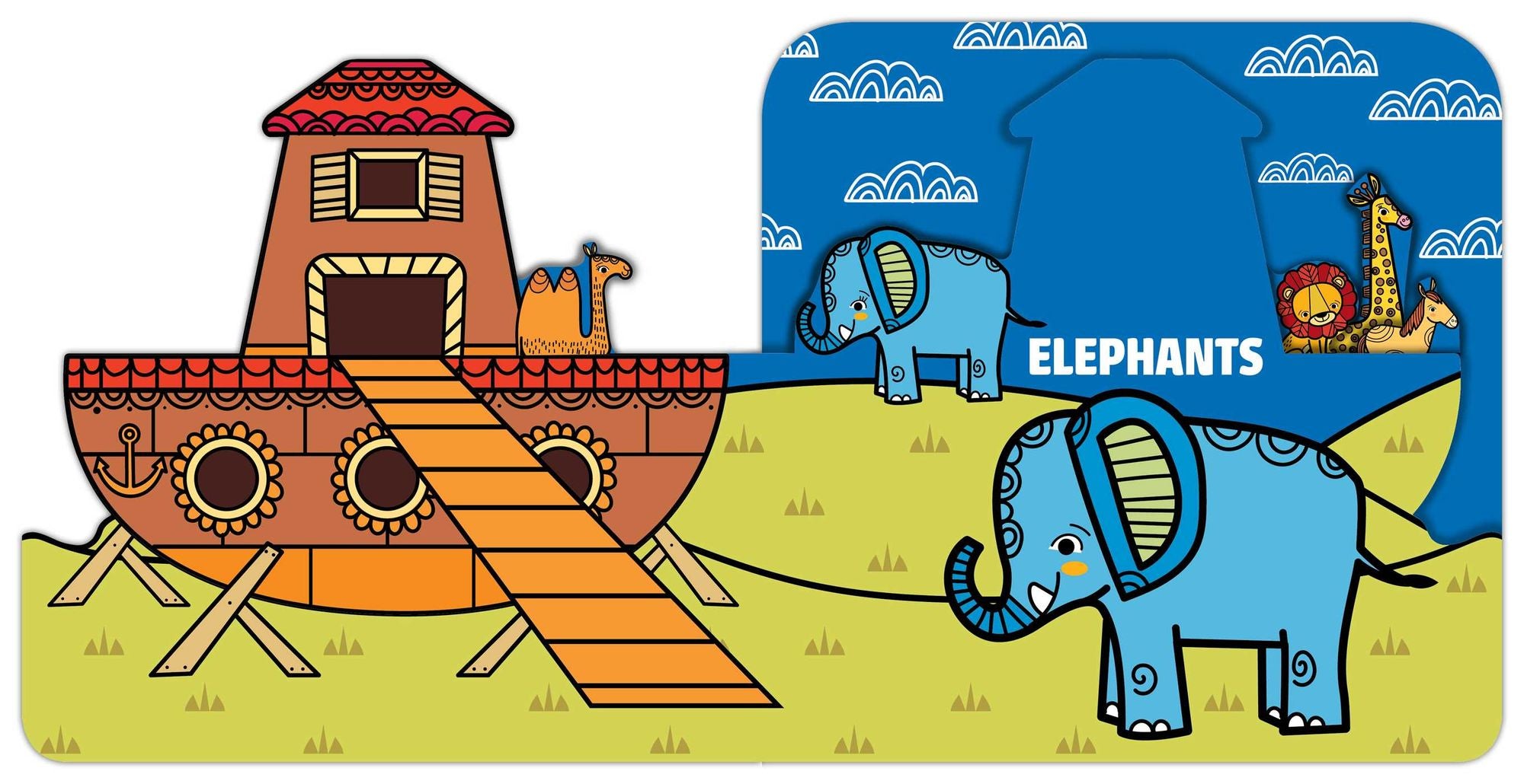 Baby's First Noah's Ark (A Boat-Shaped Novelty Board Book for Toddlers)