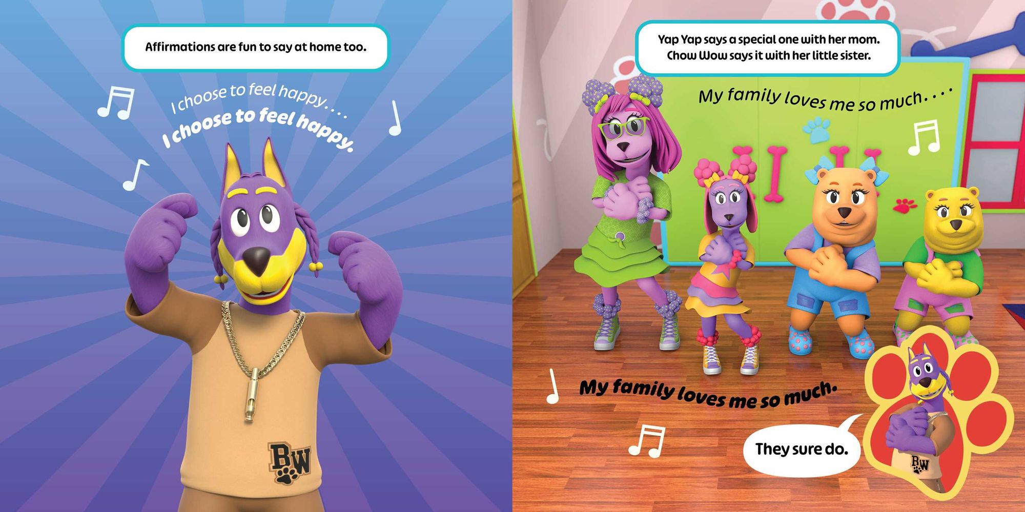 Snoop Dogg's Doggyland: Affirmations Song (A Snoop Dogg Doggyland Cased Board Book for Kids)