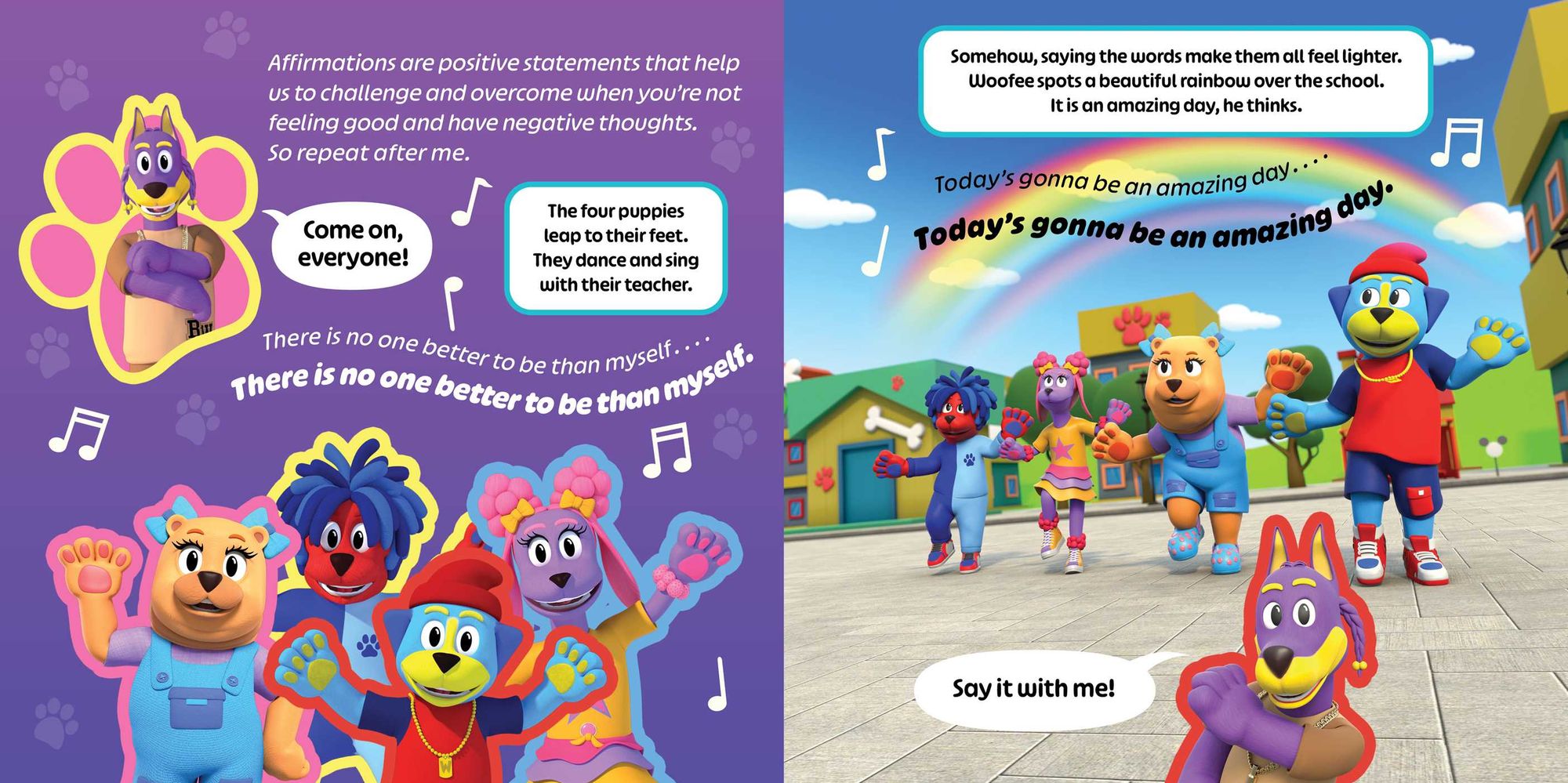 Snoop Dogg's Doggyland: Affirmations Song (A Snoop Dogg Doggyland Cased Board Book for Kids)