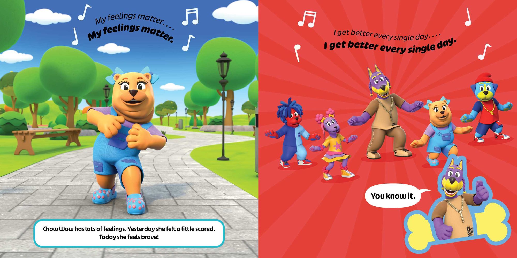 Snoop Dogg's Doggyland: Affirmations Song (A Snoop Dogg Doggyland Cased Board Book for Kids)