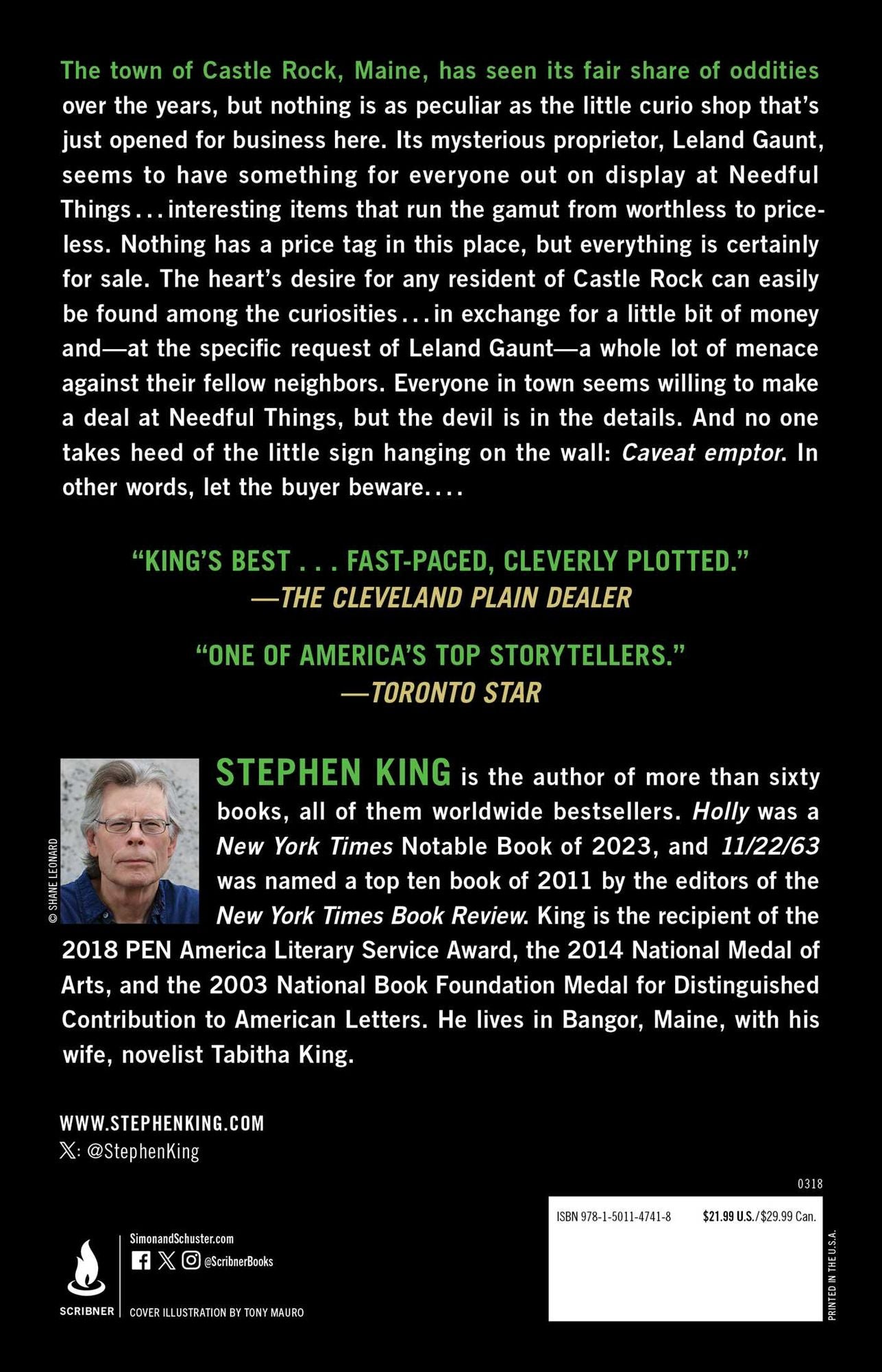Needful Things: A Novel
