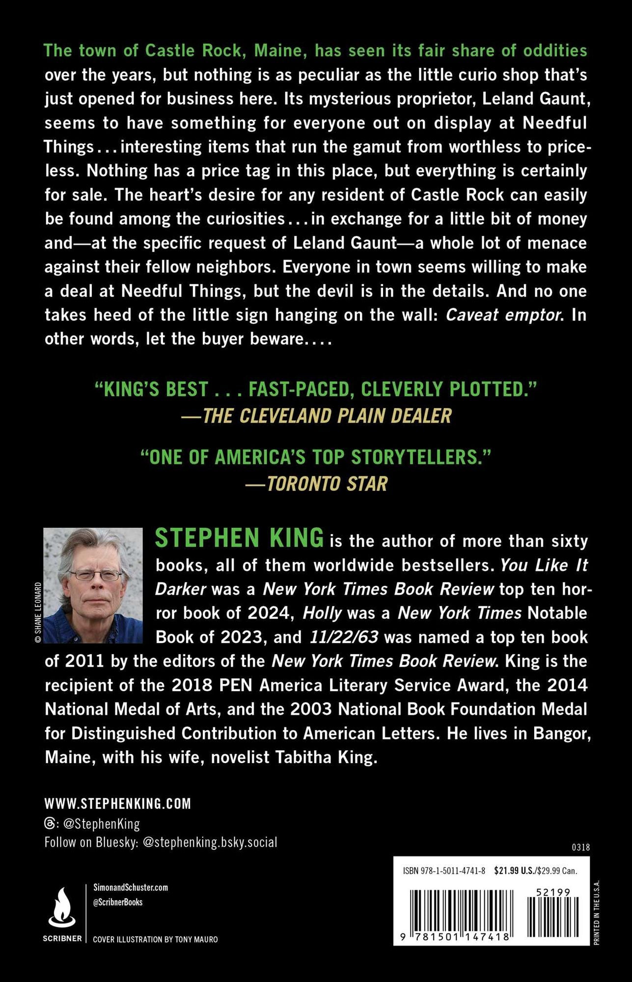 Needful Things: A Novel
