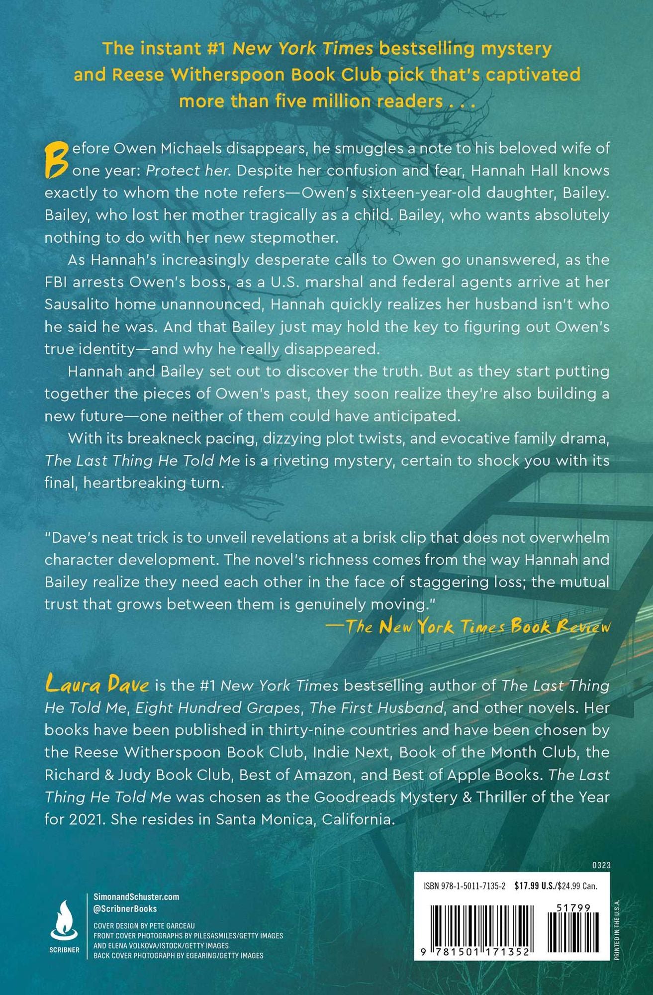 The Last Thing He Told Me (A Reese Witherspoon Book Club Pick)