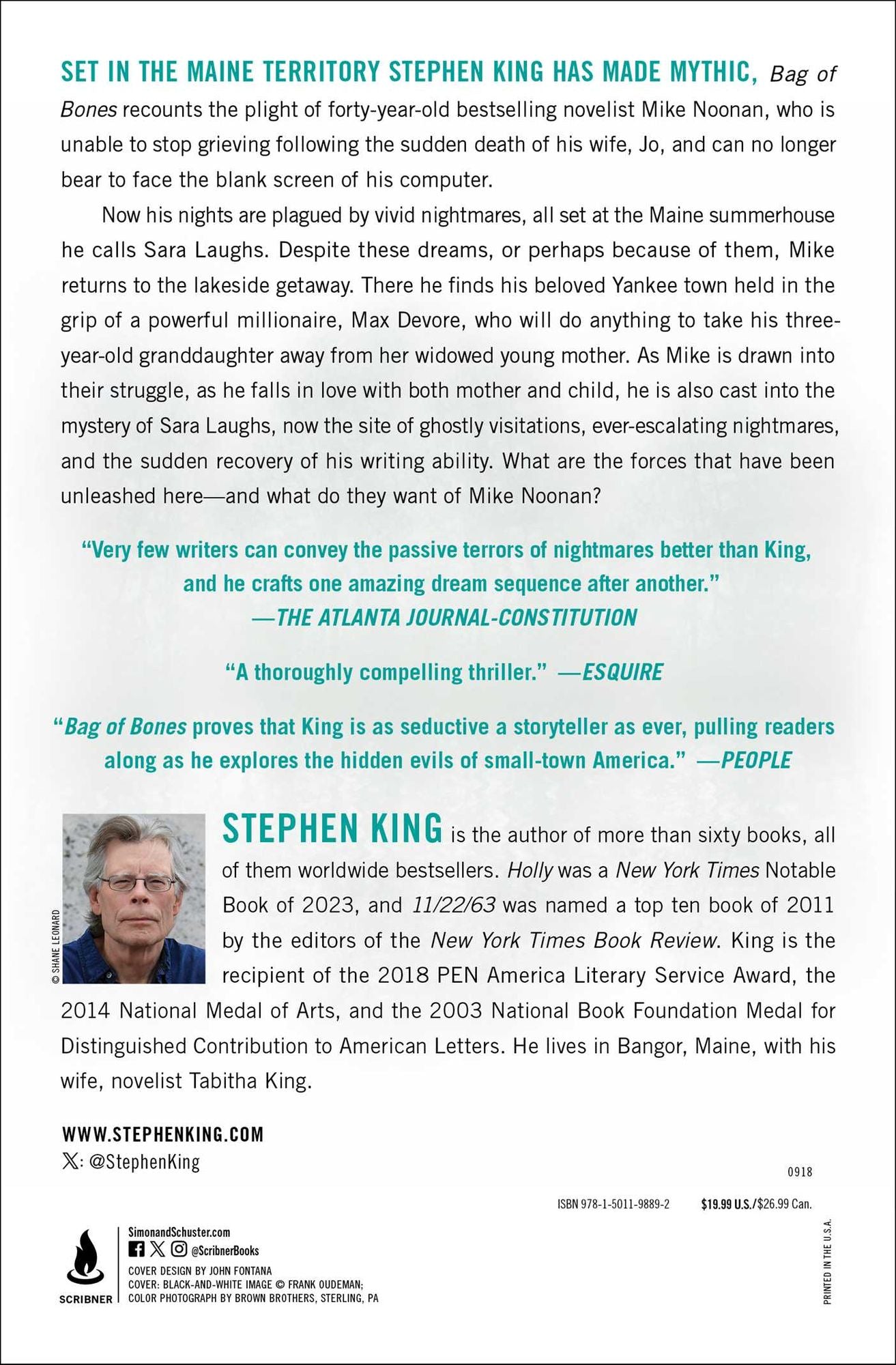 Bag of Bones: A Novel